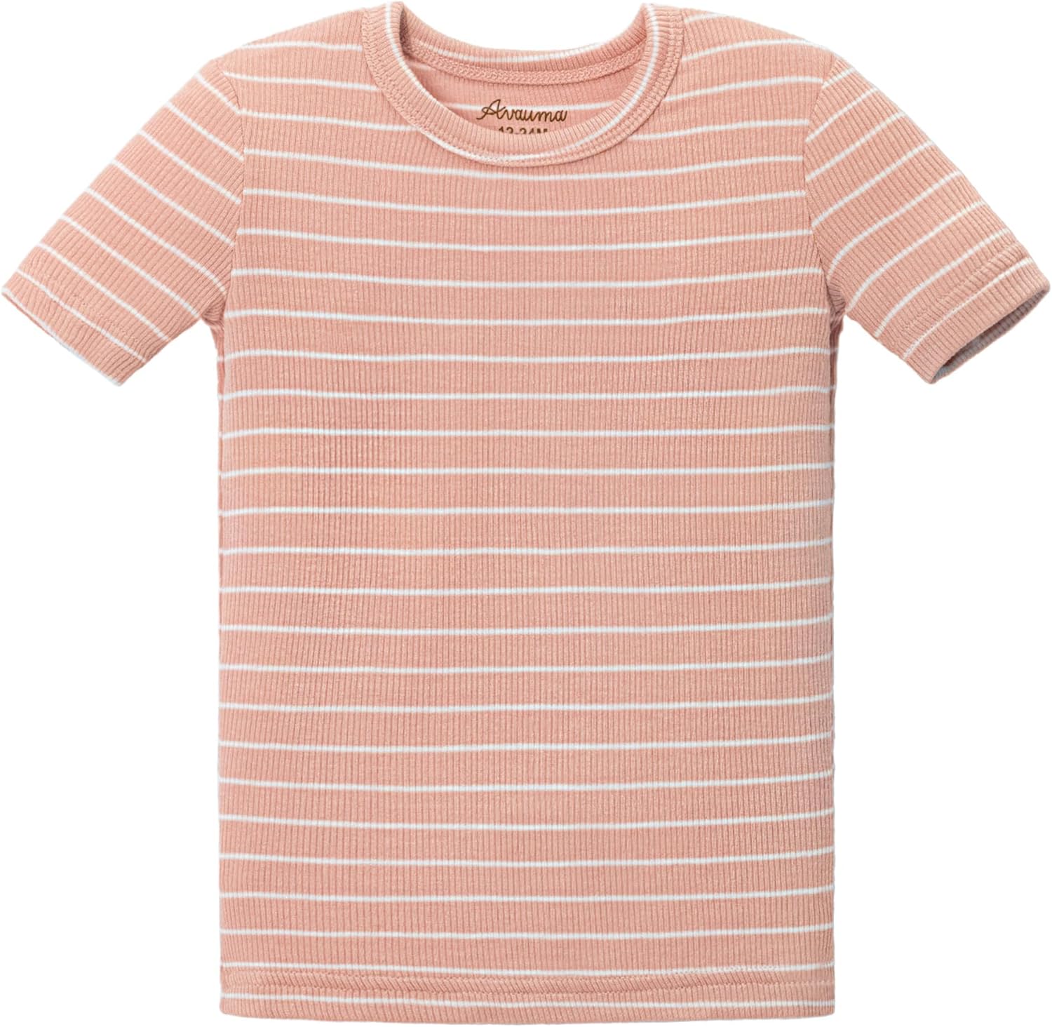 AVAUMA Stripe Pattern Baby Boys Girls Pajama Set Kids Toddler Snug fit Ribbed Sleepwear pjs for Daily Life Style