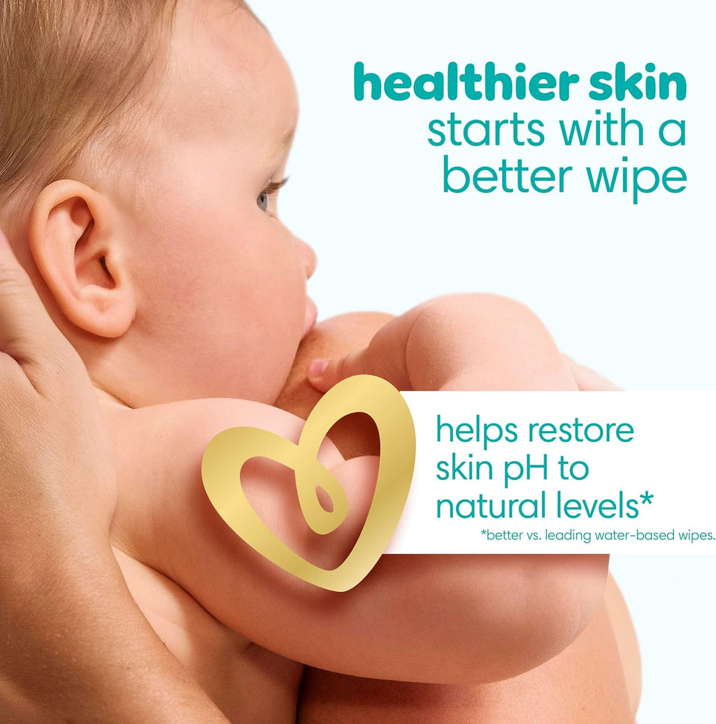 Pampers Baby Wipes, Sensitive, Water Based Wipe, Clinically Proven, Hypoallergenic, and Unscented for Babies, 336 Wipes Total (4 Flip-Top Packs)