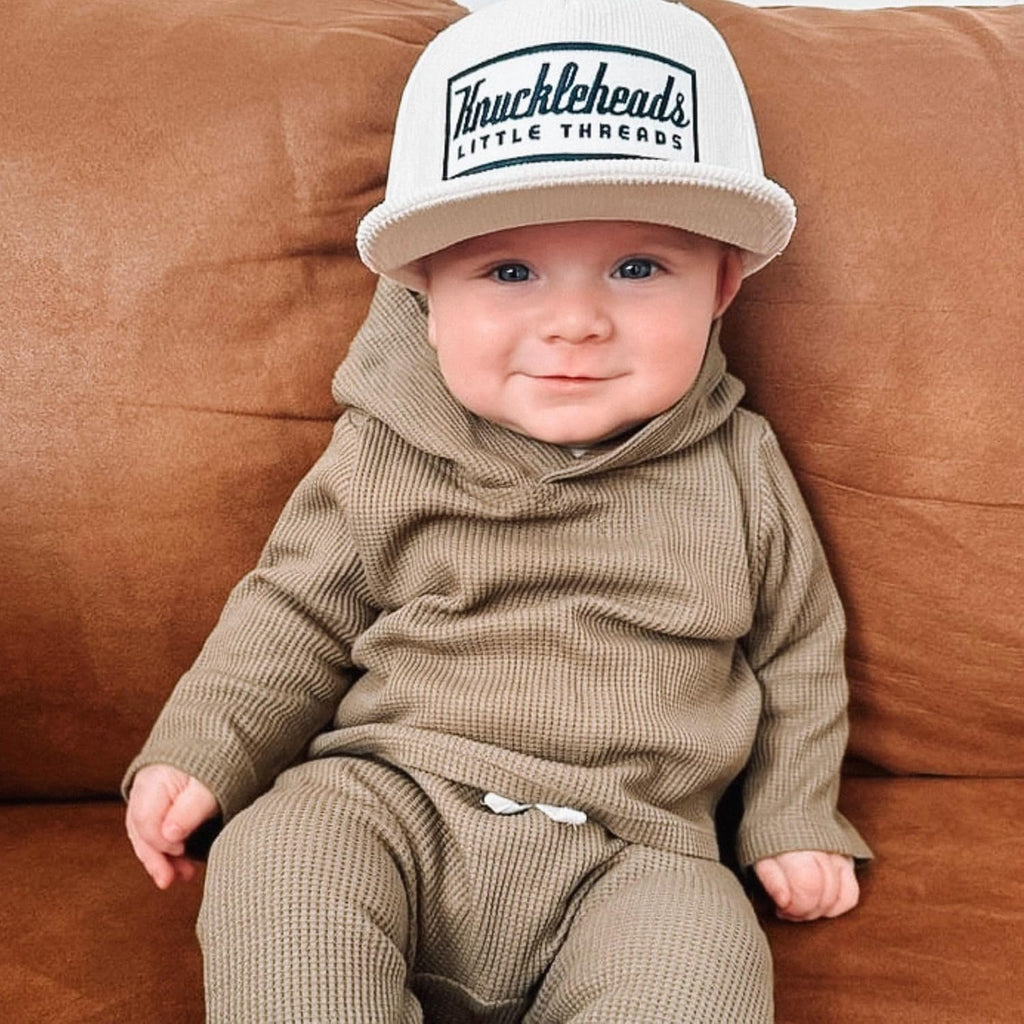 Baby Hats - Baseball Hat, Newborn Youth Flat Brim Mesh Trucker Surf Skate Bubba Bro Fitted Beach Cap Gorros para Bebes