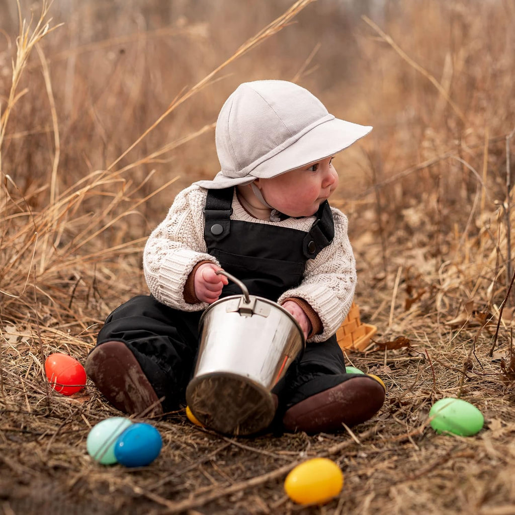JAN & JUL Sun Soft Baby Cap | Cotton Neck Flap Hat for Littles