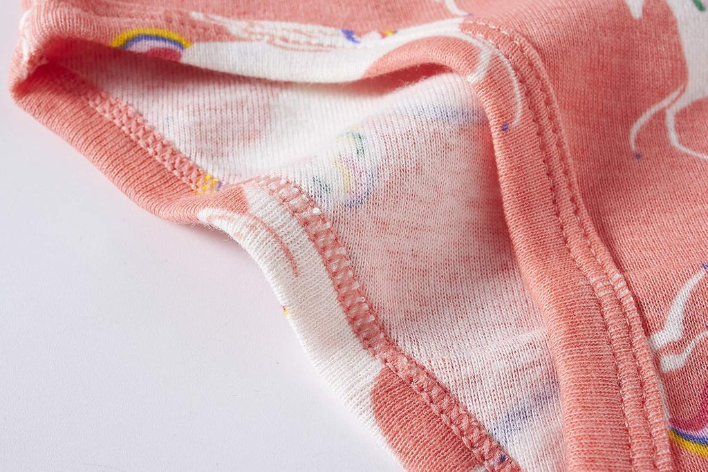 Hahan Girls Soft Panties Toddler Girls Cotton Underwear Kids Briefs