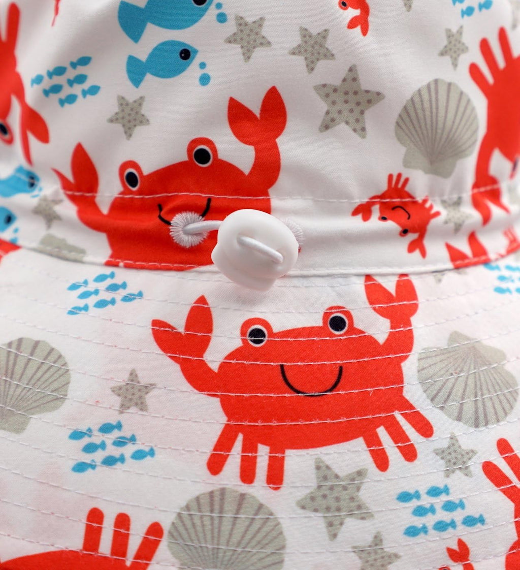 Home Prefer UPF50+ Wide Brim Sun Hat Boys Girls Sun Protection Hat Zoo Beach Swim Safari Bucket Hat for Baby Toddler Kid