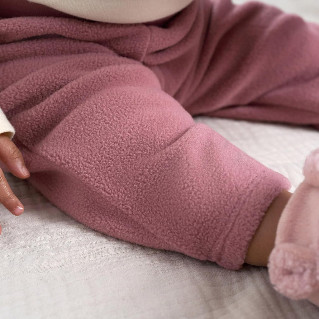 Gerber Baby Girls' 4-Pack Microfleece Pants