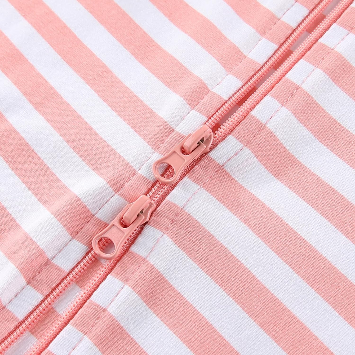 Baby Boy Girl 2 Pack Romper Infant Short Sleeve 2 Way Zipper One Piece Jumpsuits Newborn Clothes 0-24 Months