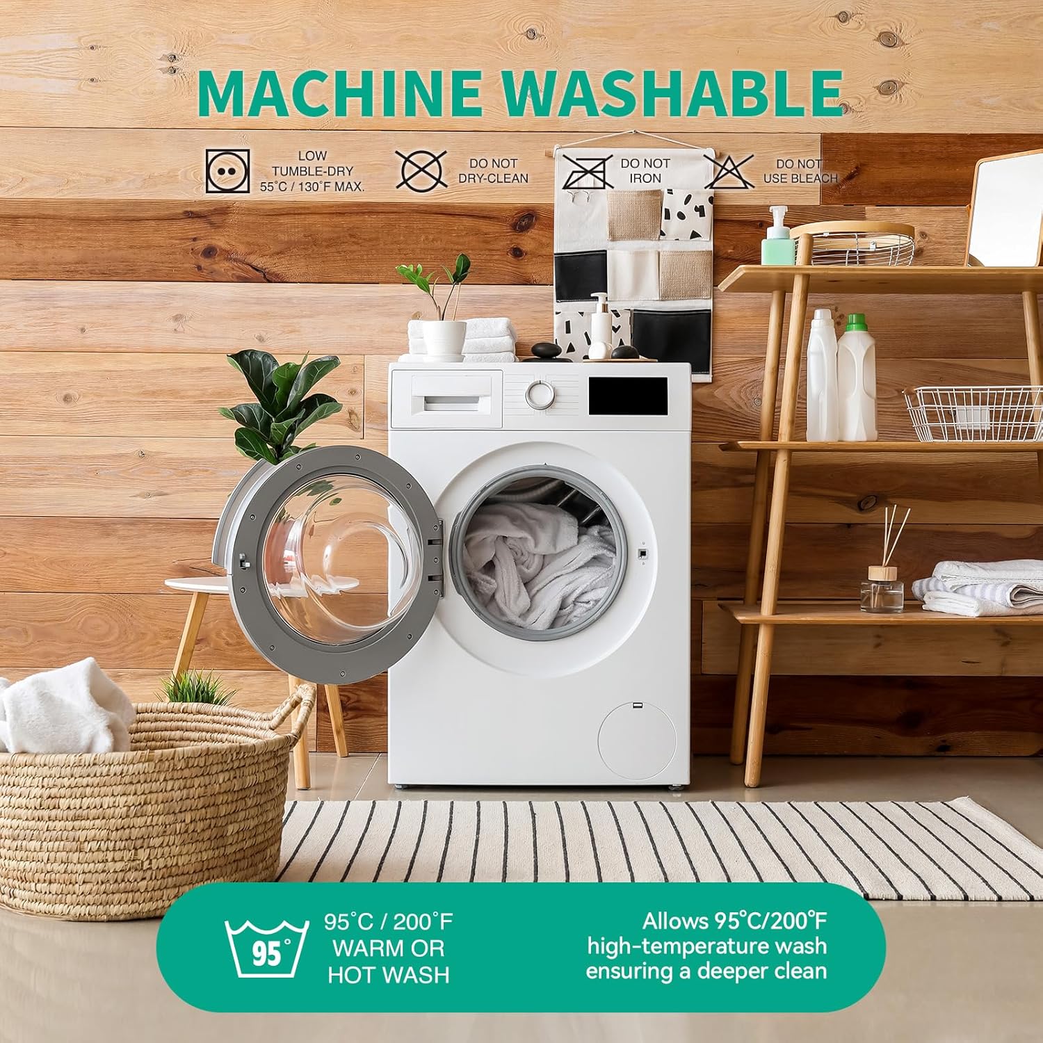 LAVANCE Premium Cotton Terry Mattress Protector – California King Size, Waterproof Soft Noiseless Dirt-Proof Washable Bed Mattress Cover