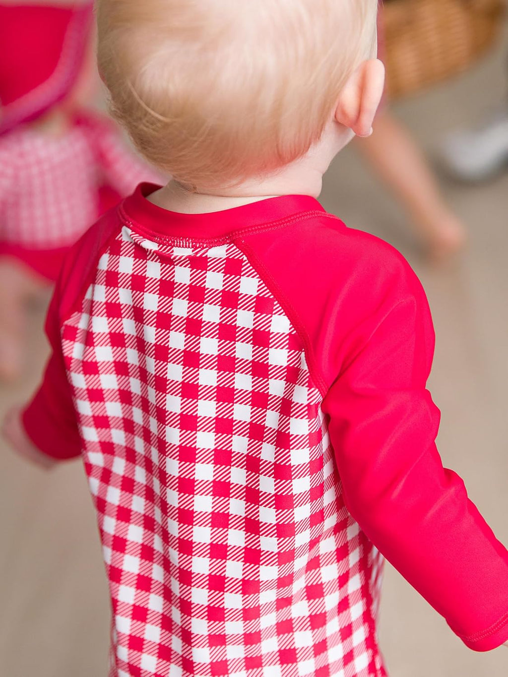 RUGGEDBUTTS Baby/Toddler Boy Swimsuit, One Piece Zipper Rash Guard Sunsuit with UPF 50+ Sun Protection