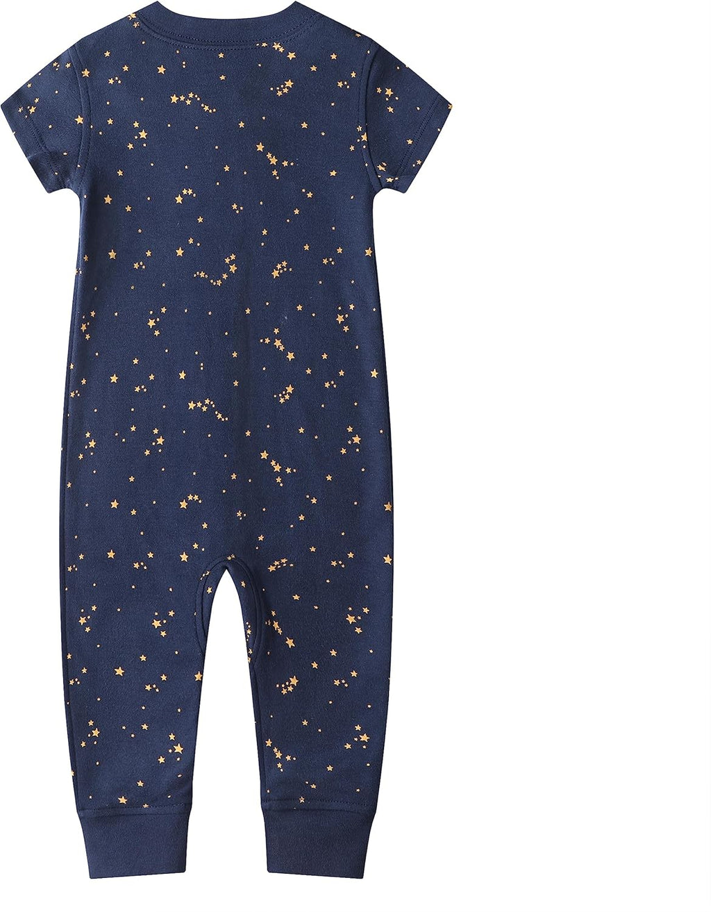 Owlivia Baby Boy Romper, Unisex Short-sleeve Summer Outfit, 100% Organic Cotton Girl One-Piece Jumpsuit