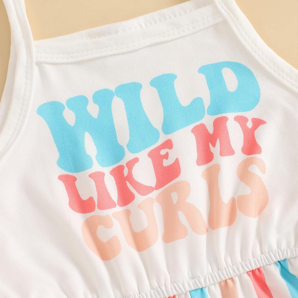 WZTYYDS Toddler Baby Girl Summer Clothes Floral Romper Tie-Up Strap Halter Jumpsuit Infant Summer Sling Playsuit 6M-3T