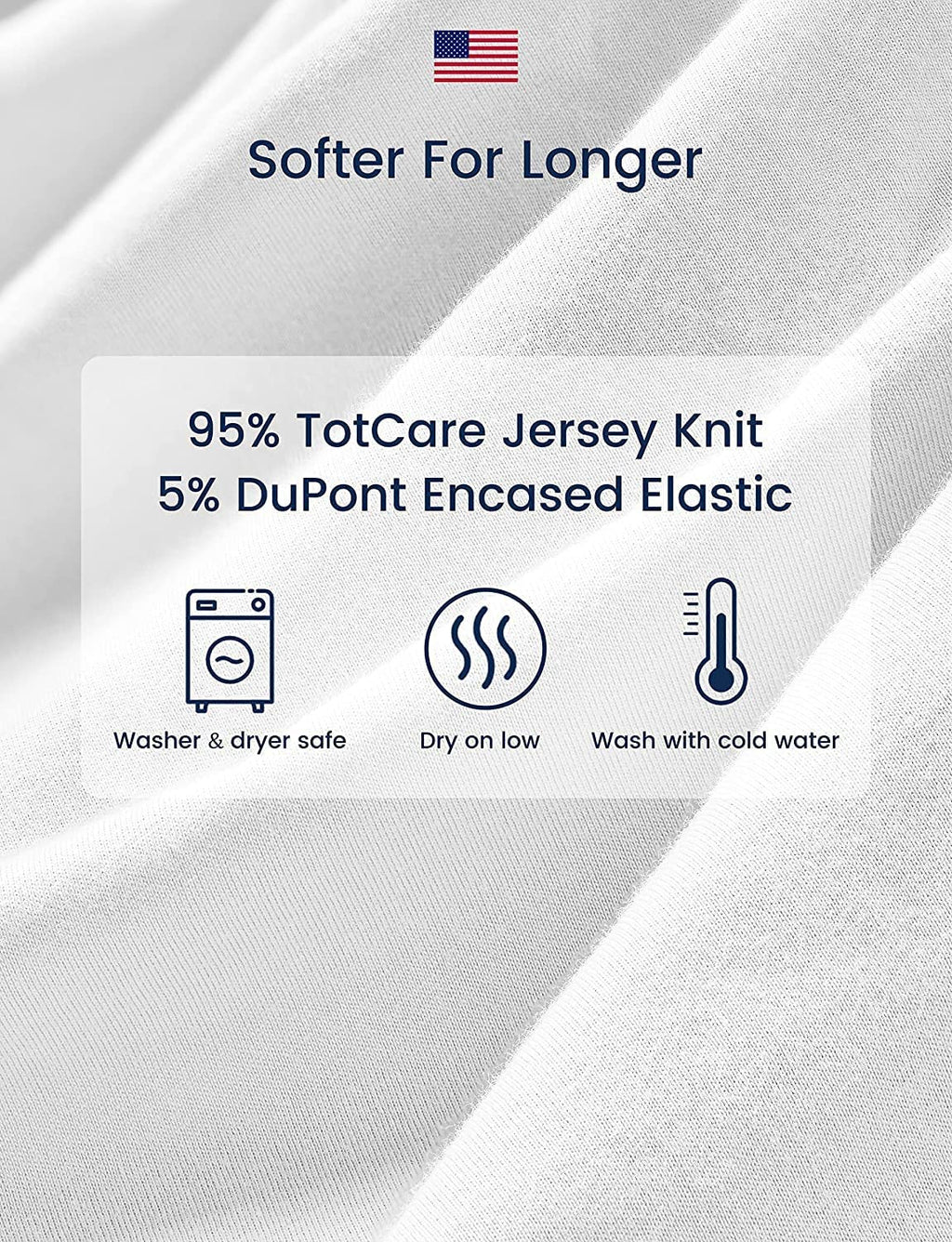 TotAha Changing Pad Cover, Buttery Soft Diaper Changing Pad Covers for Girls Boys, Super Stretchy Jersey Knit Changing Table Covers, 5'' Deep Pocket, 2 Pack