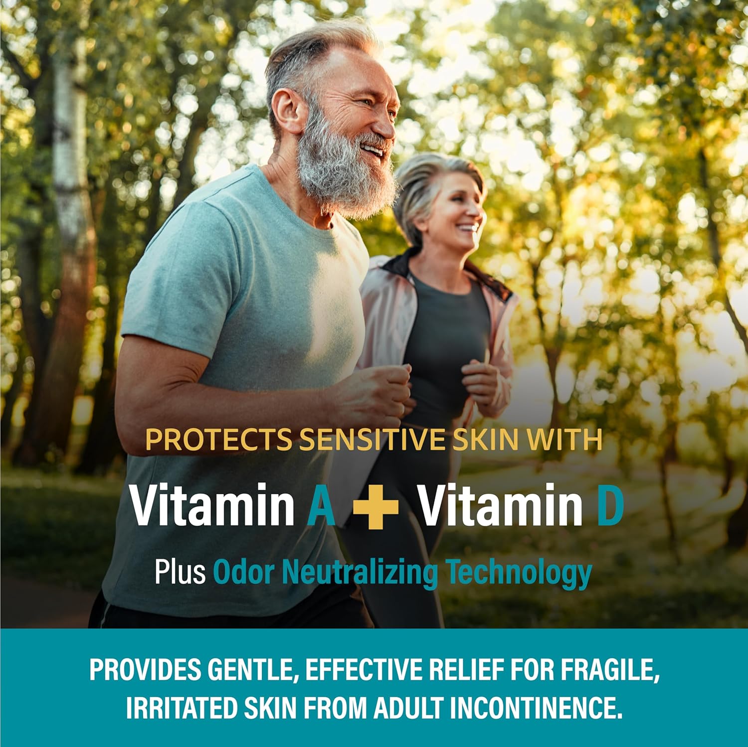 A+D Incontinence Support Skin Protectant & Rash Ointment – Treats & Prevents Incontinence Rash, Soothes Chafed Skin, Odor Neutralizing Technology - 3.5oz