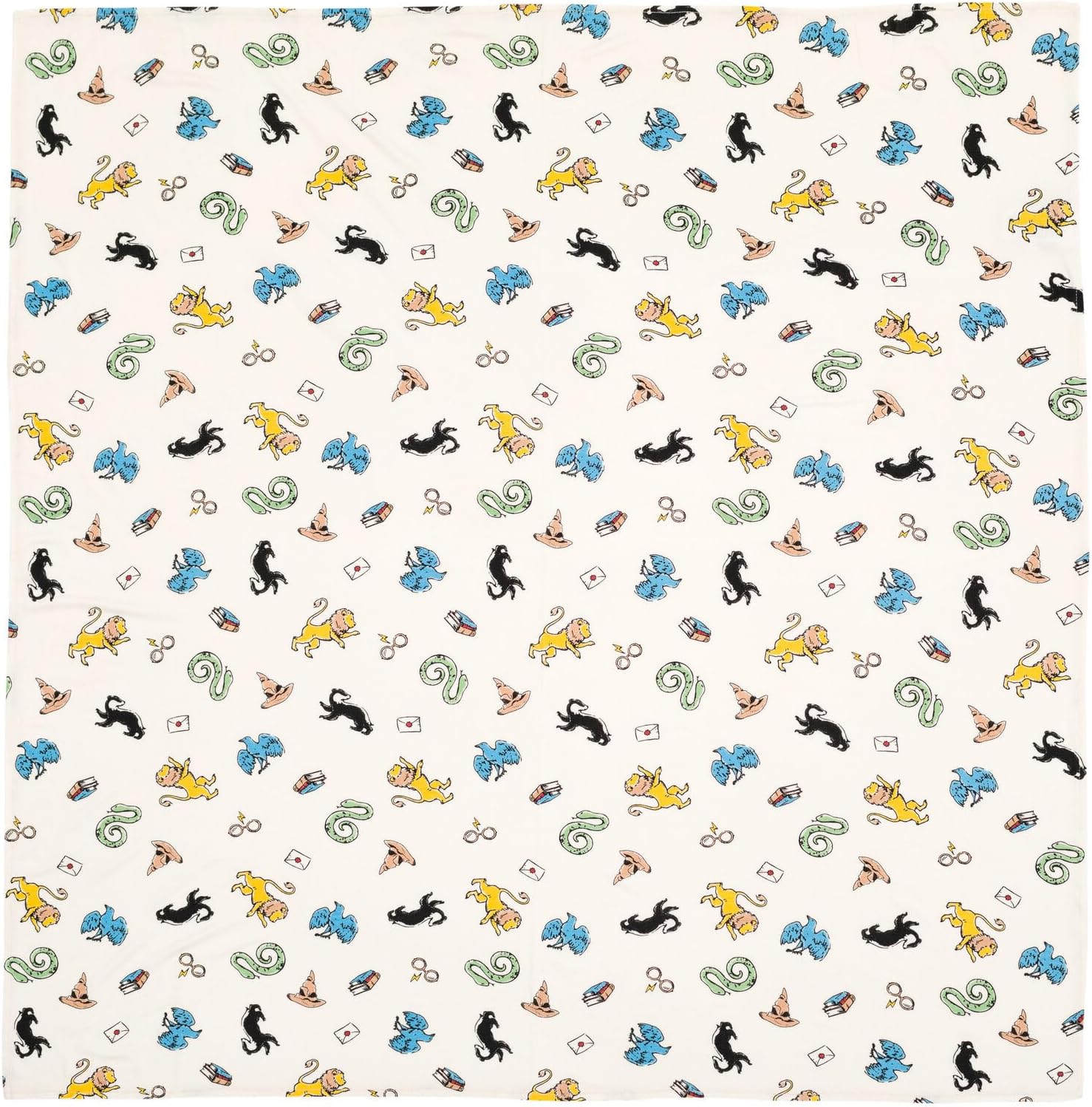 Harry Potter 4 Pack Swaddle Blankets - One Size Fits All