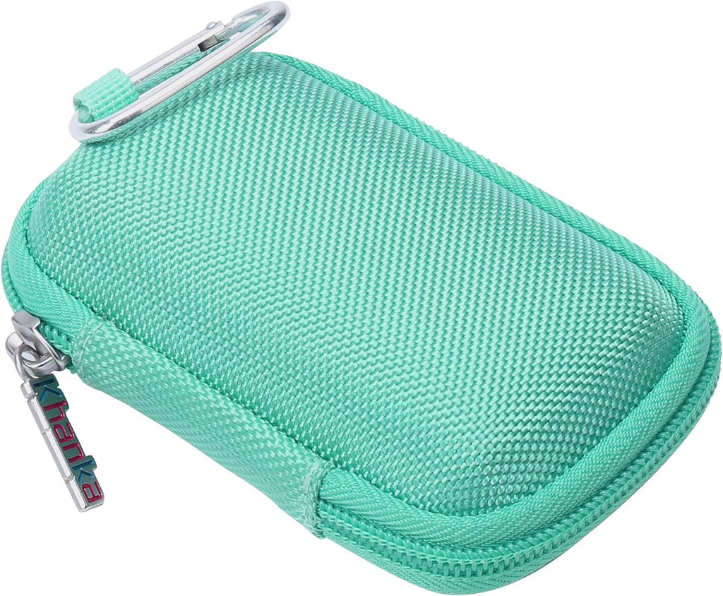 khanka Hard Carrying Case Replacement for Speks Geode Magnetic Fidget Sphere - Pentagons 12-Piece Set - Slate, Holds 24 pieces Magnetic Fidget Sphere, Case Only (Teal)