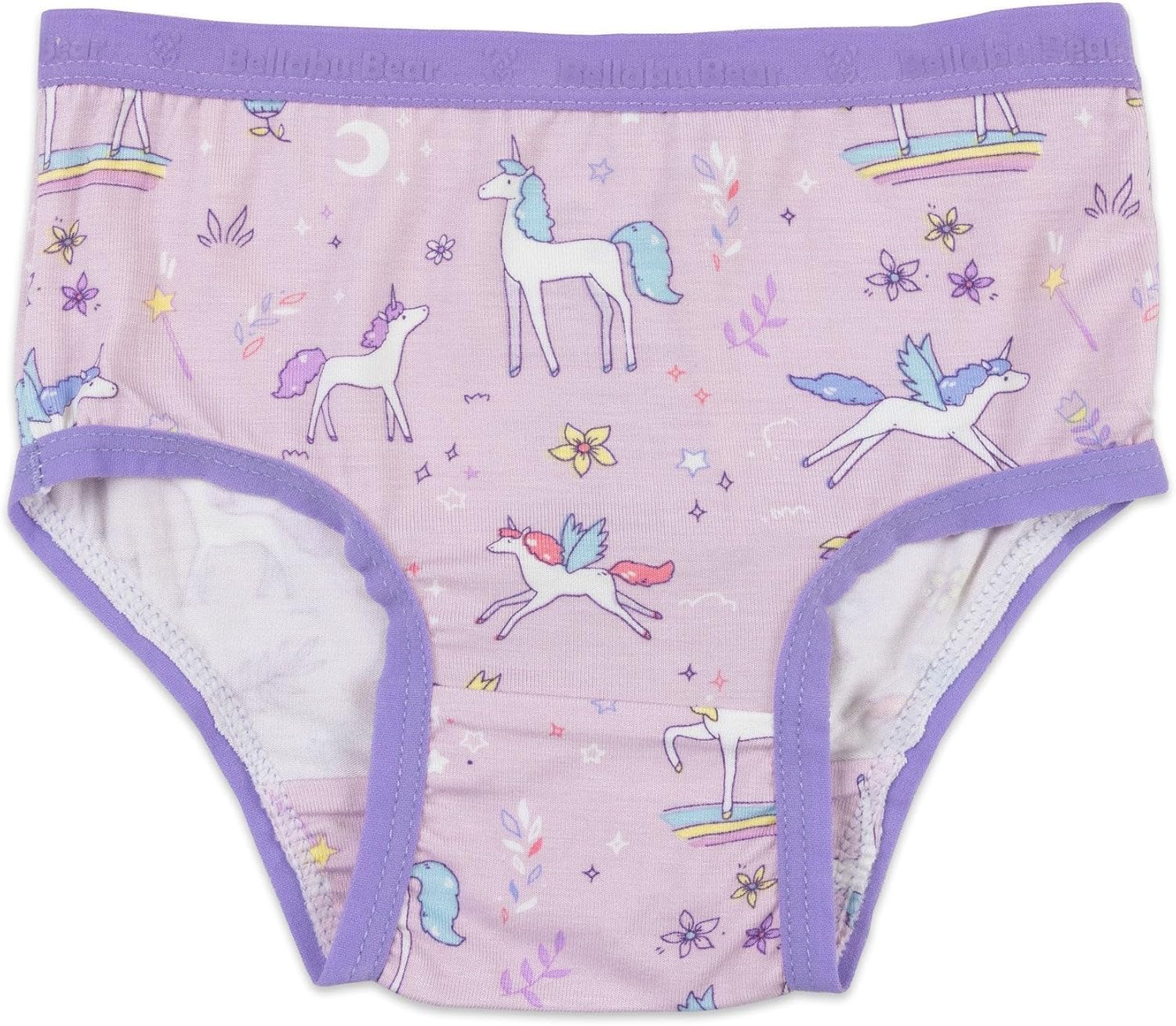 Bellabu Bear Girl's Rayon from Bamboo Underwear 7-Pack