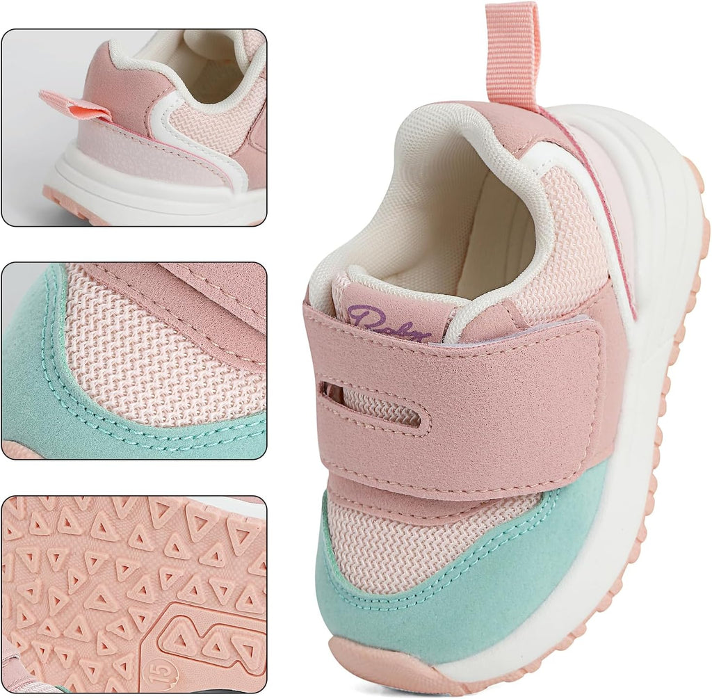 Baby Shoes Boys Girls First Walkers Cute Animals Toddler Sneakers Prewalkers Rubber Sole