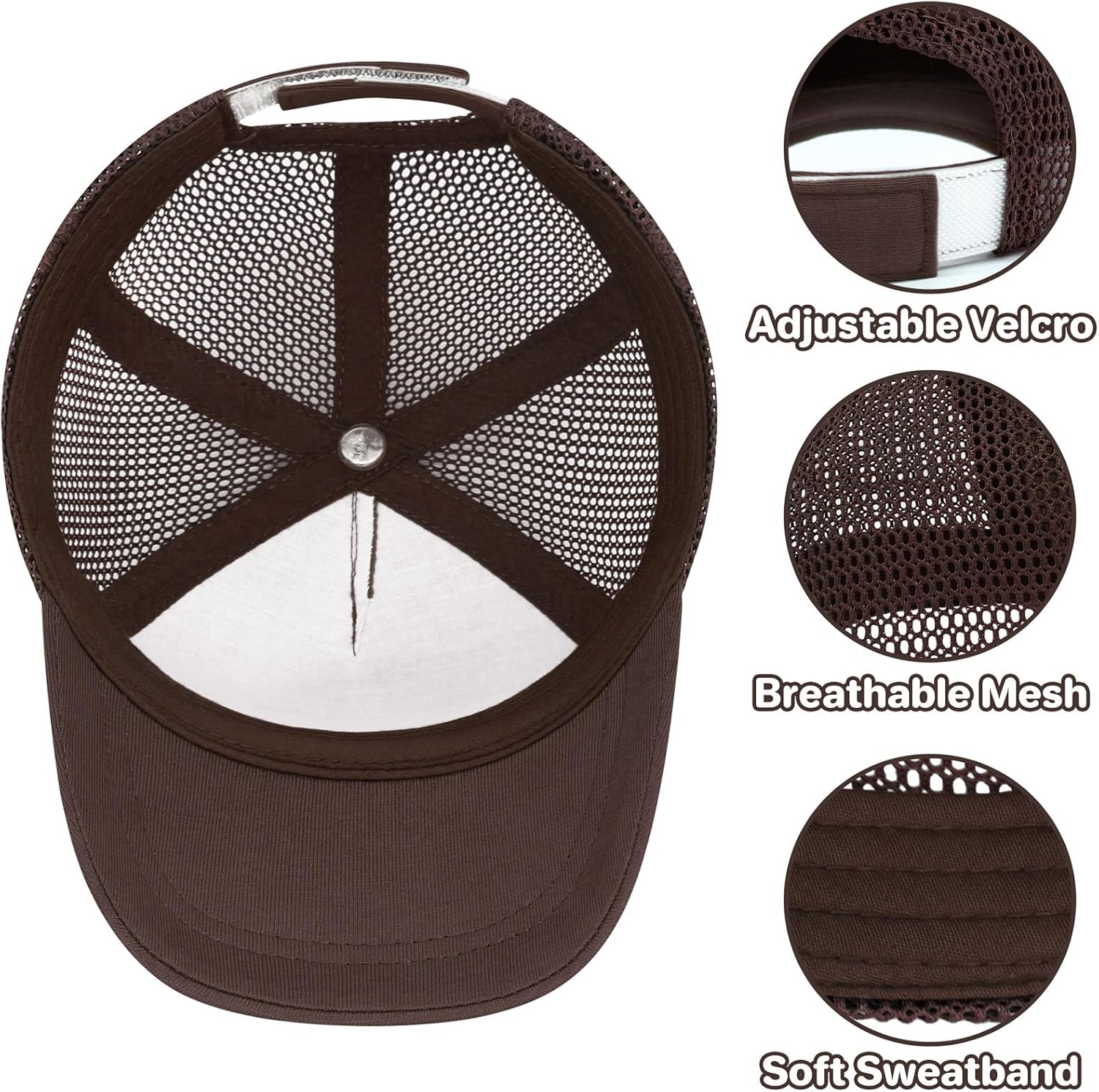 qikqik Baby Baseball Cap Toddler Baseball Hat with Mesh Infant Sun Hat UPF 50+ Baby Ball Cap Toddler Girl Hats Kids Hat Boys