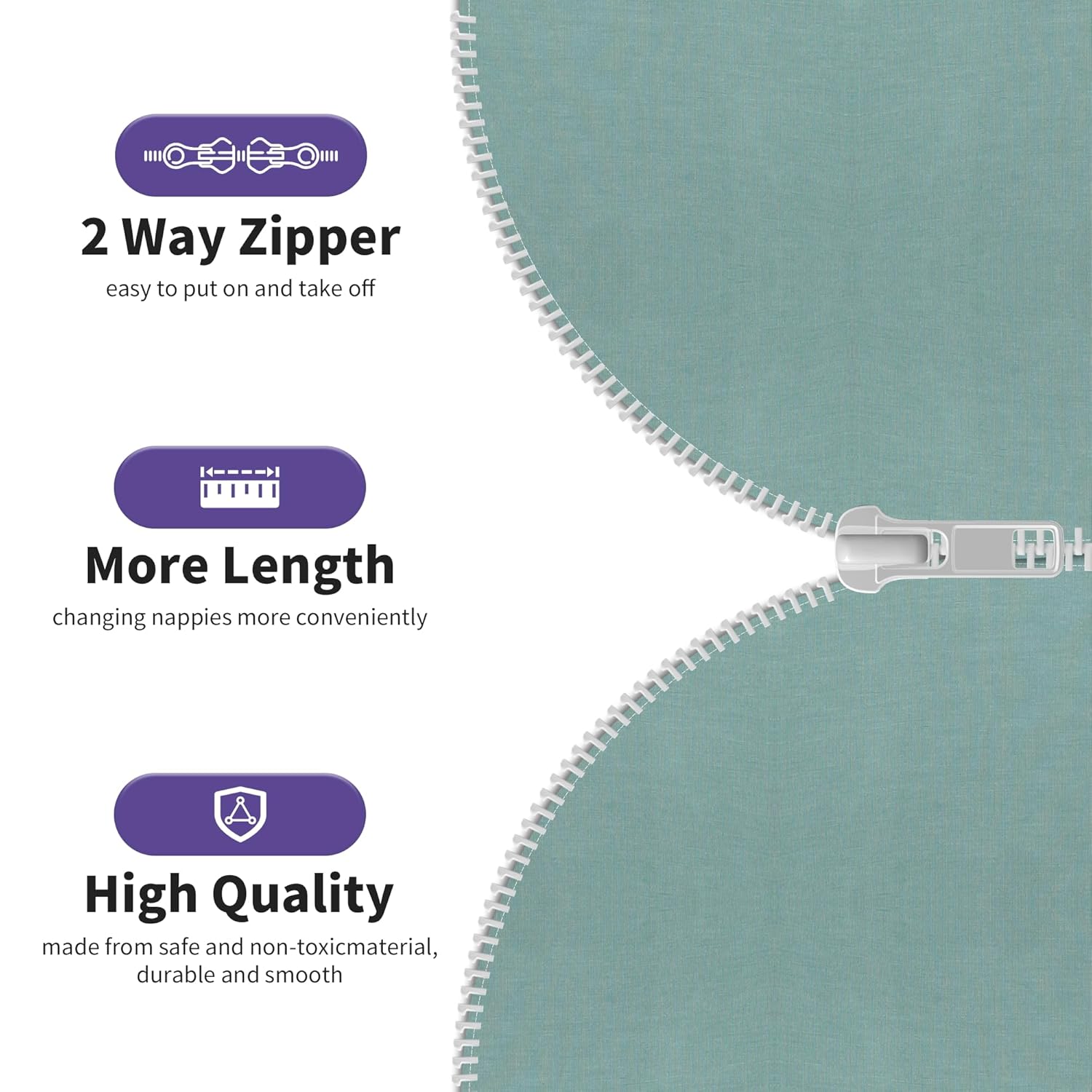 PuppyPaws Baby Sleep Sack, Transition Swaddle, Sleep Sack 3-6 Months, Wearable Blanket Baby with 2-Way Zipper, Swaddles for Newborns Summer, 95% Rayon derived from Bamboo, 5% Spandex