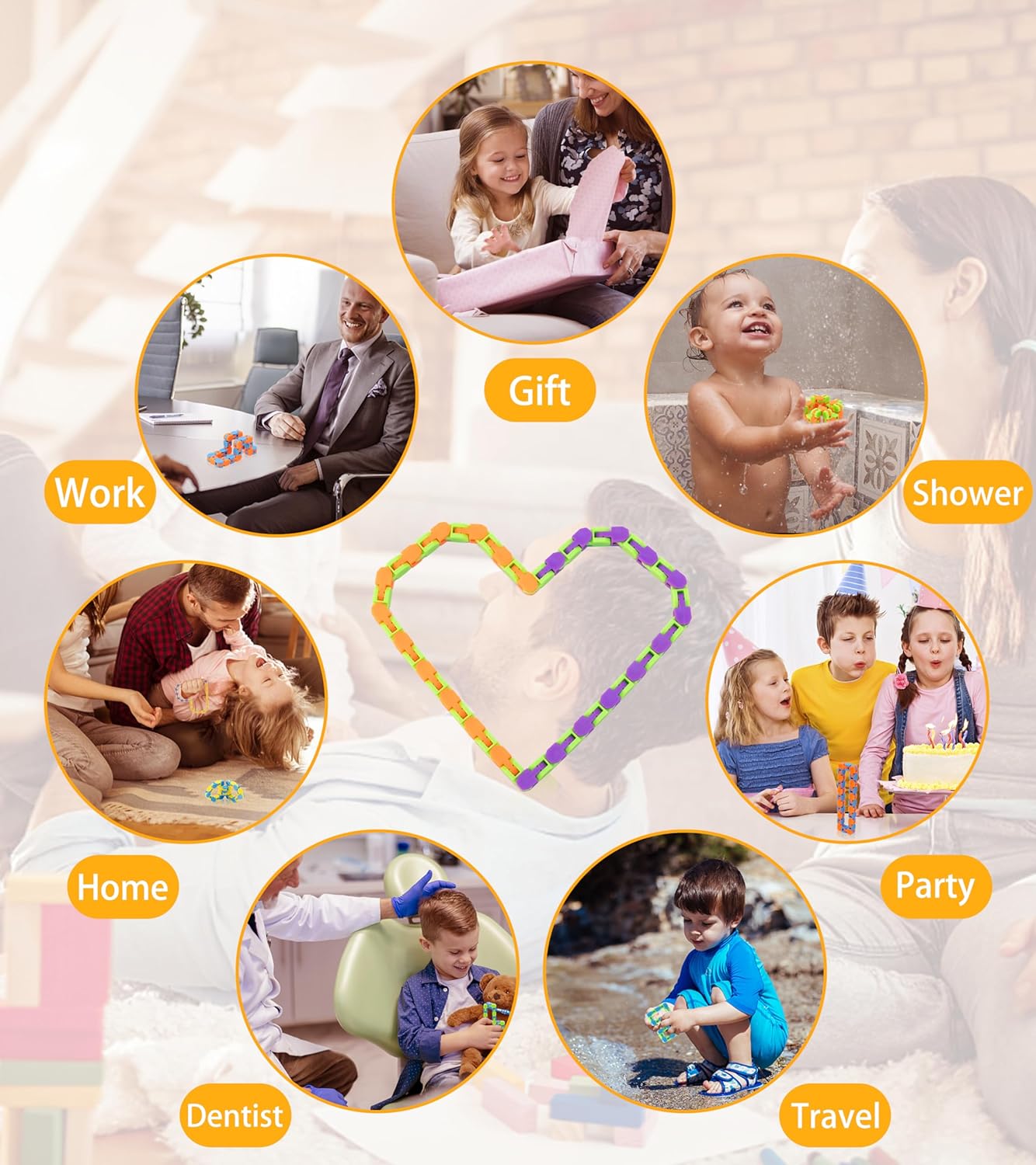 Ganowo 30 Pack Fidget Toy