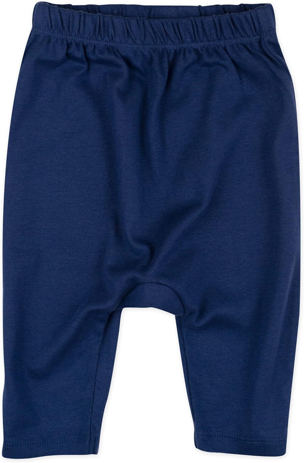 HonestBaby Multipack Harem Pants Roomy Fit Pull on Bottoms 100% Organic Cotton for Infant Baby Boys, Girls, Unisex