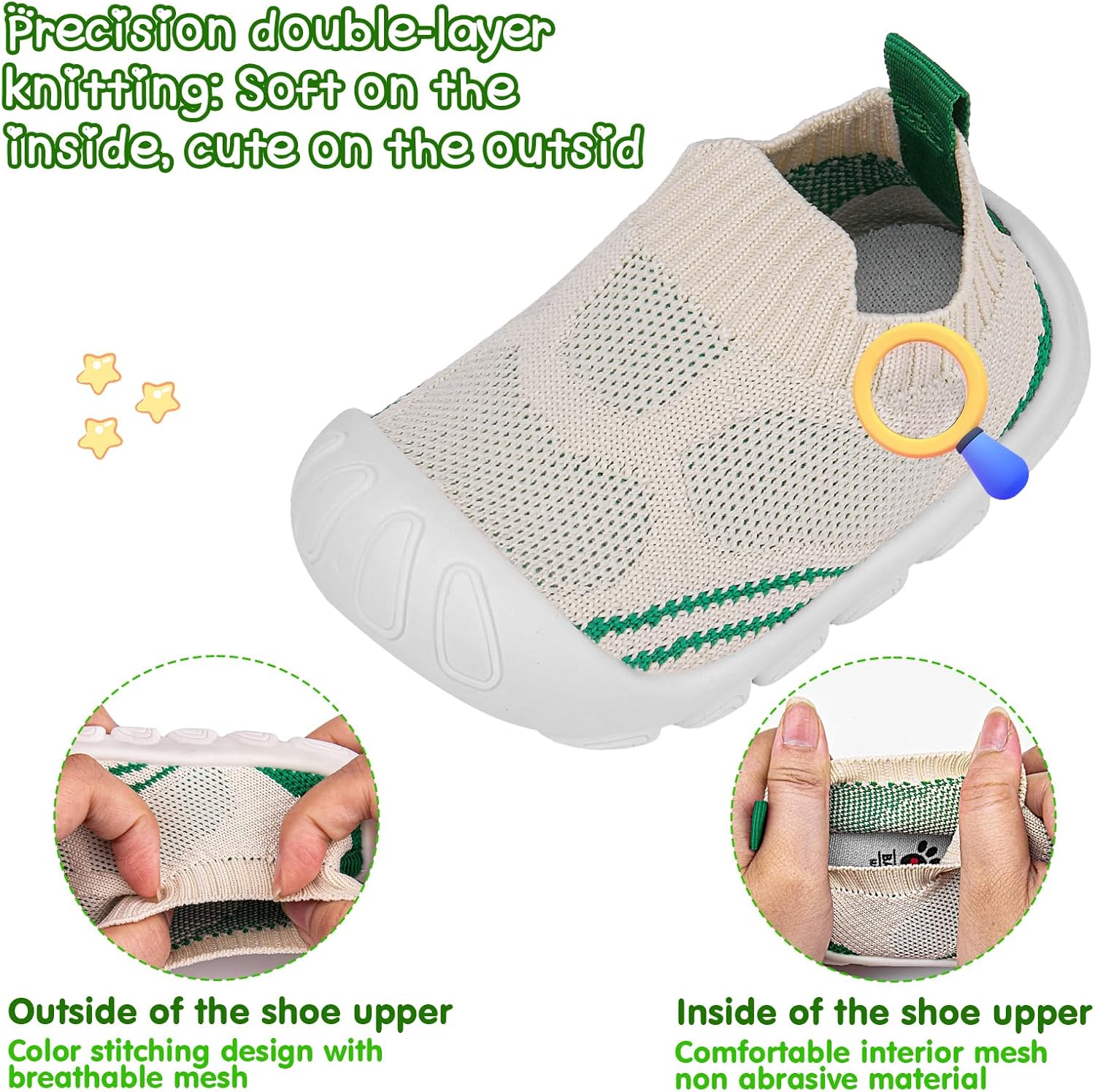 Charrost Toddler Baby Girl Boy First Walking Shoes Checkered Sneakers Sizes 3/4/5/6/7/8T. Soft, Cute,Flexible for First Walkers. Non-Slip, Slip On, Wide Toe Box Indoors Outdoors