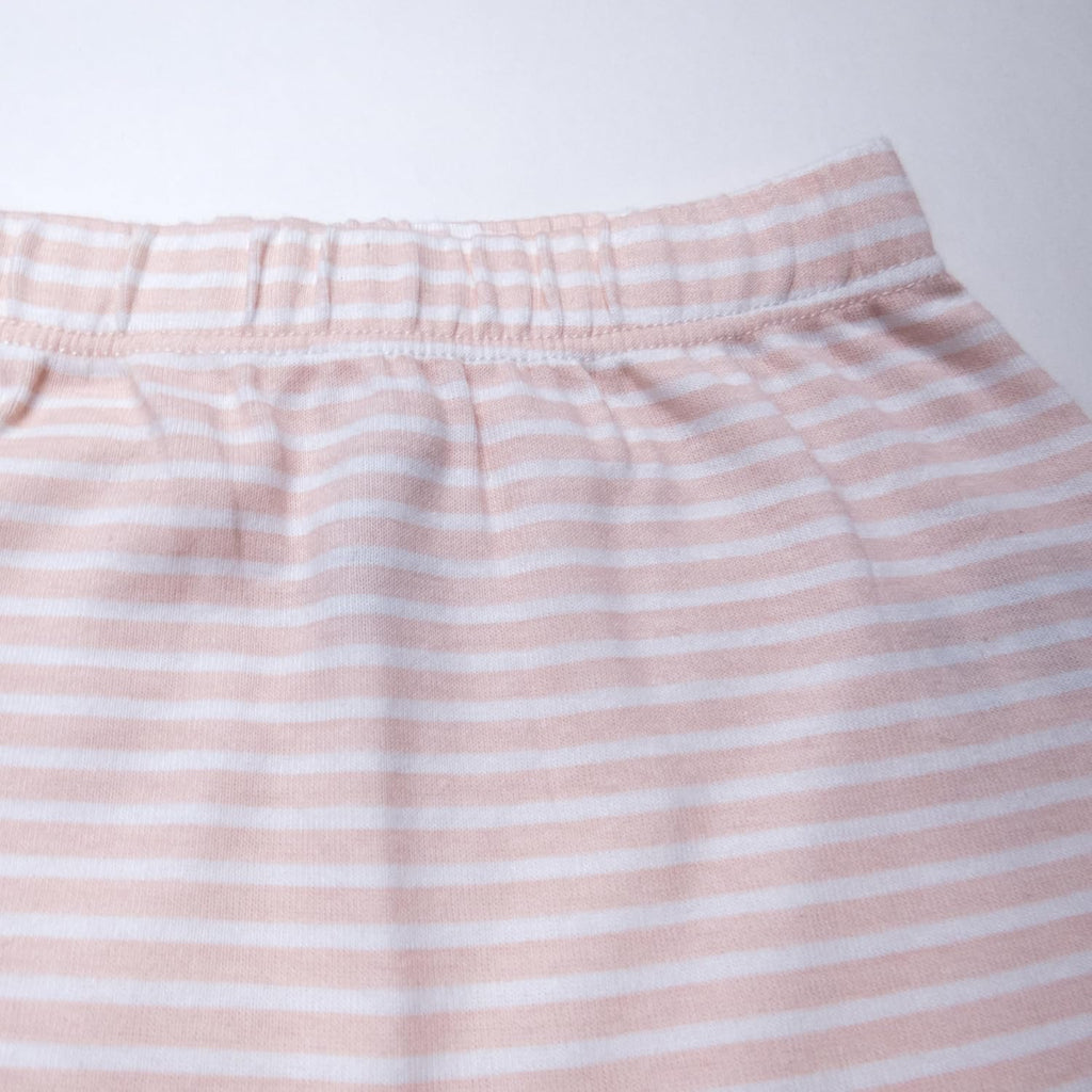 HonestBaby 3-pack Footed Pants Roomy Fit Pull on Bottoms 100% Organic Cotton for Infant Baby Boys, Girls, Unisex