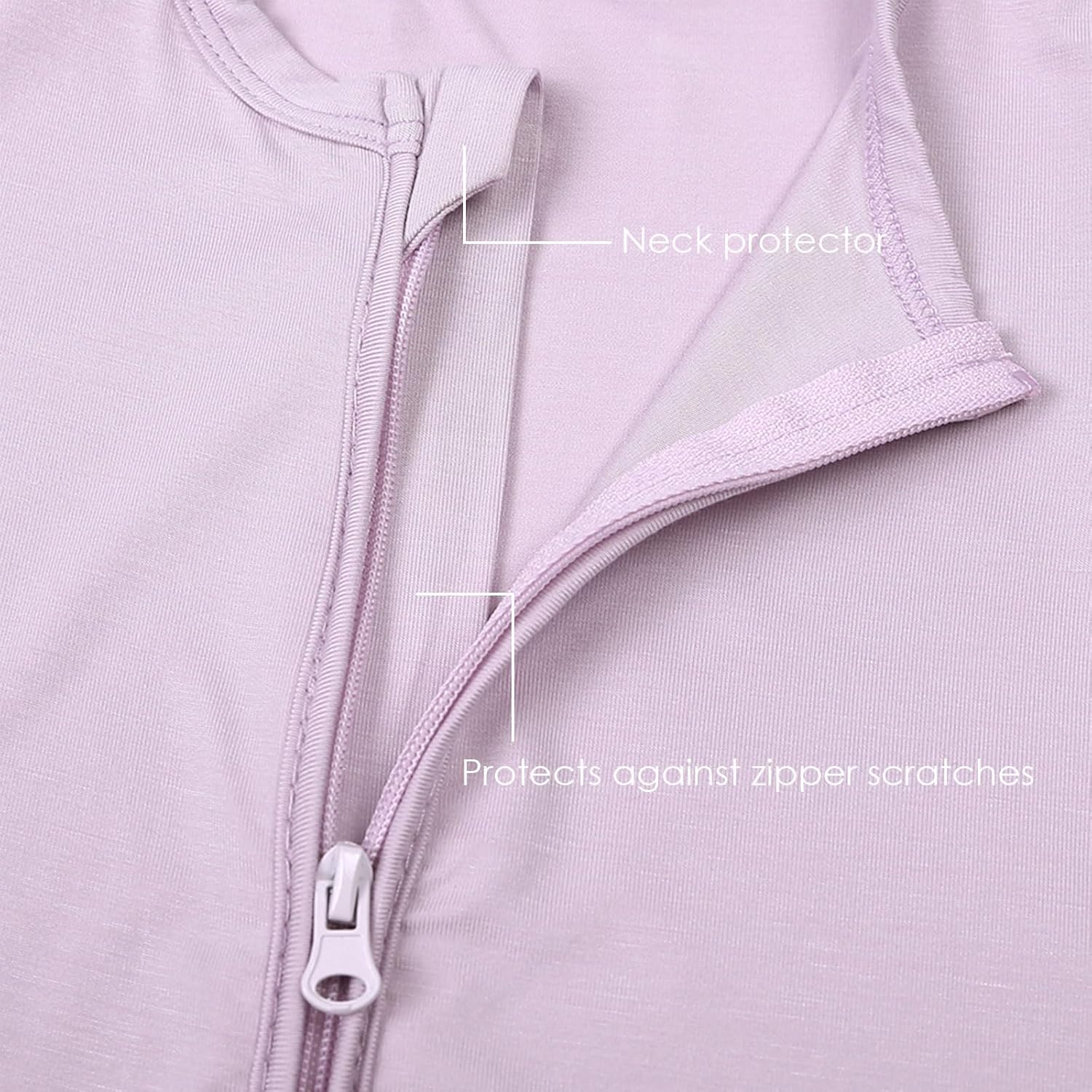 OPAWO Bamboo Baby Pajamas 3 Pack, Double Zipper Bamboo Sleepers for Baby Boy Girl Romper, Toddler Summer Clothes Outfit 0-24M