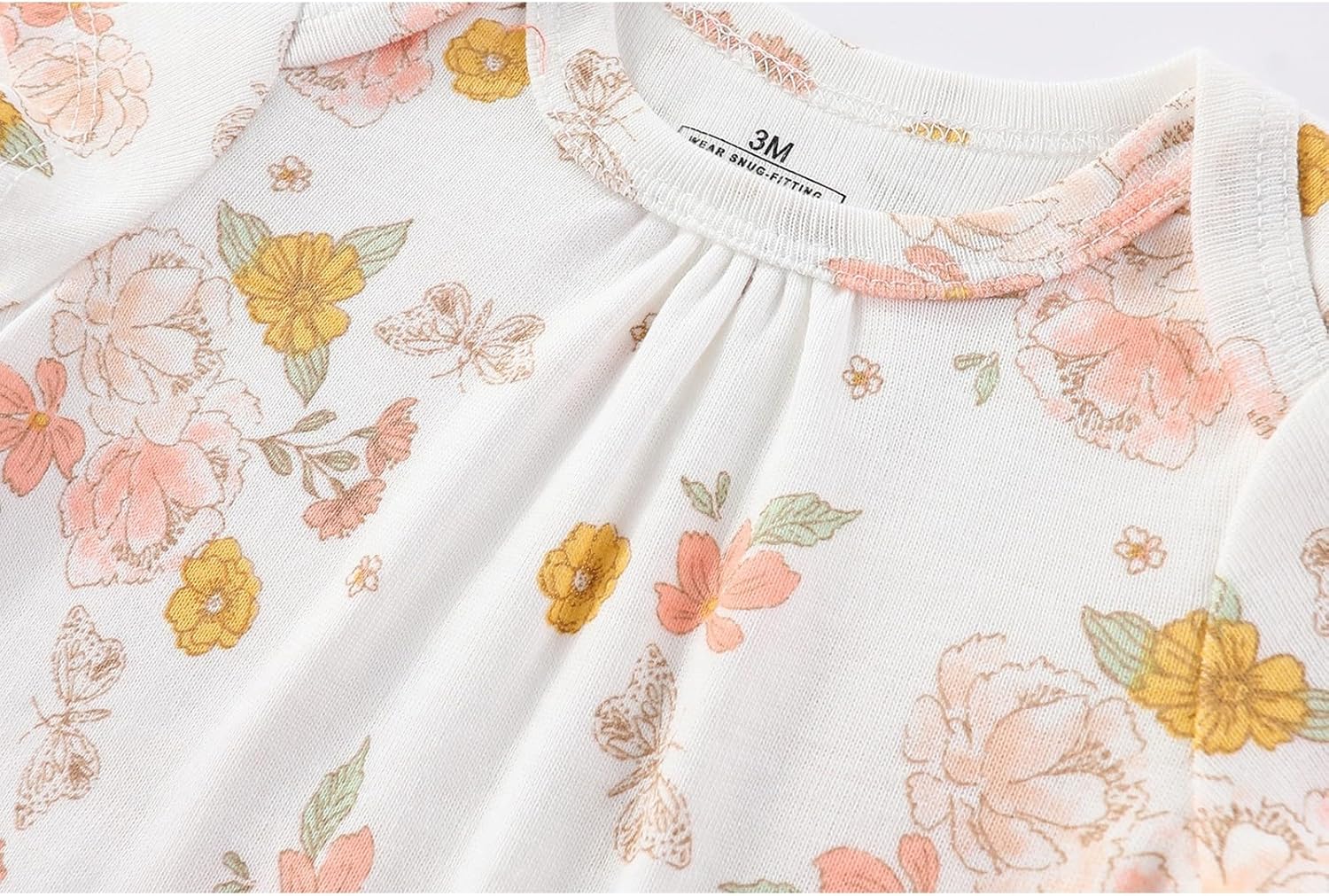 Baby Boy Girl 10 Piece Combined Type Clothing Set Cotton Baby Bodysuits and Pants Set Home Outdoor Infant Clothes