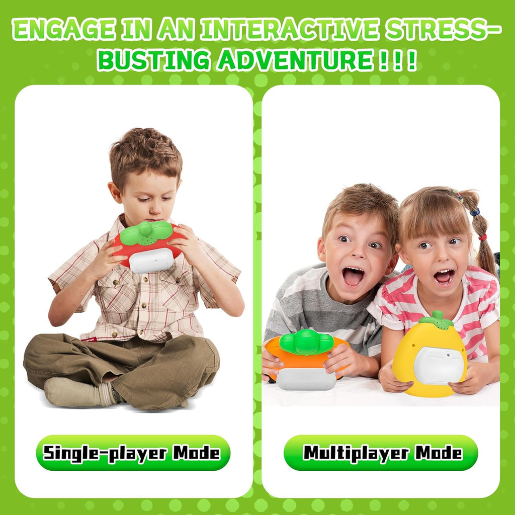 Quick Push Pop Game, Pop Fidgets Kids Toys, Handheld Game for Kids 6-8, Fast Push Game, Bubble Pop Light Up Game, Autism Sensory Toys, Birthday Gifts for 8-12 Year Old Boys, Girls, Teens