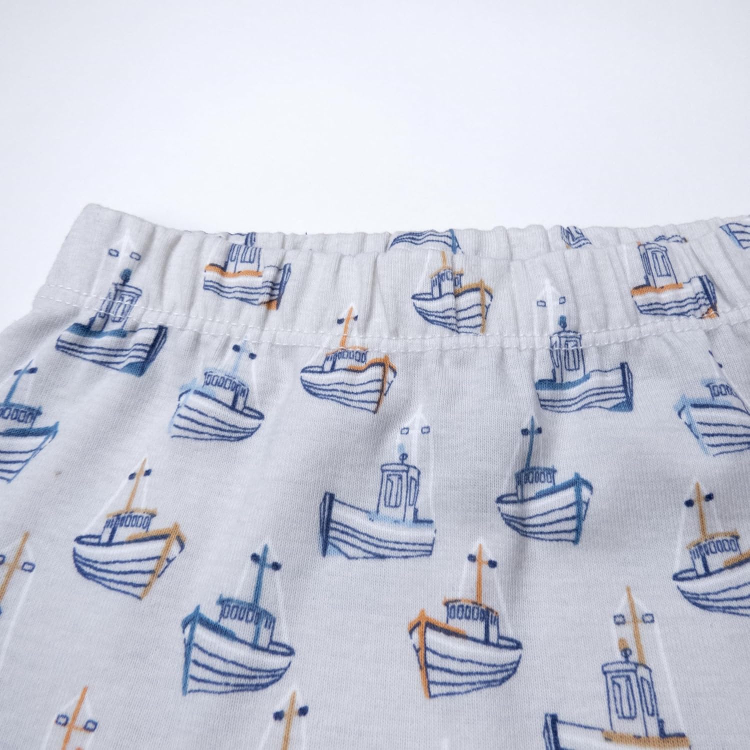 HonestBaby 3-pack Footed Pants Roomy Fit Pull on Bottoms 100% Organic Cotton for Infant Baby Boys, Girls, Unisex