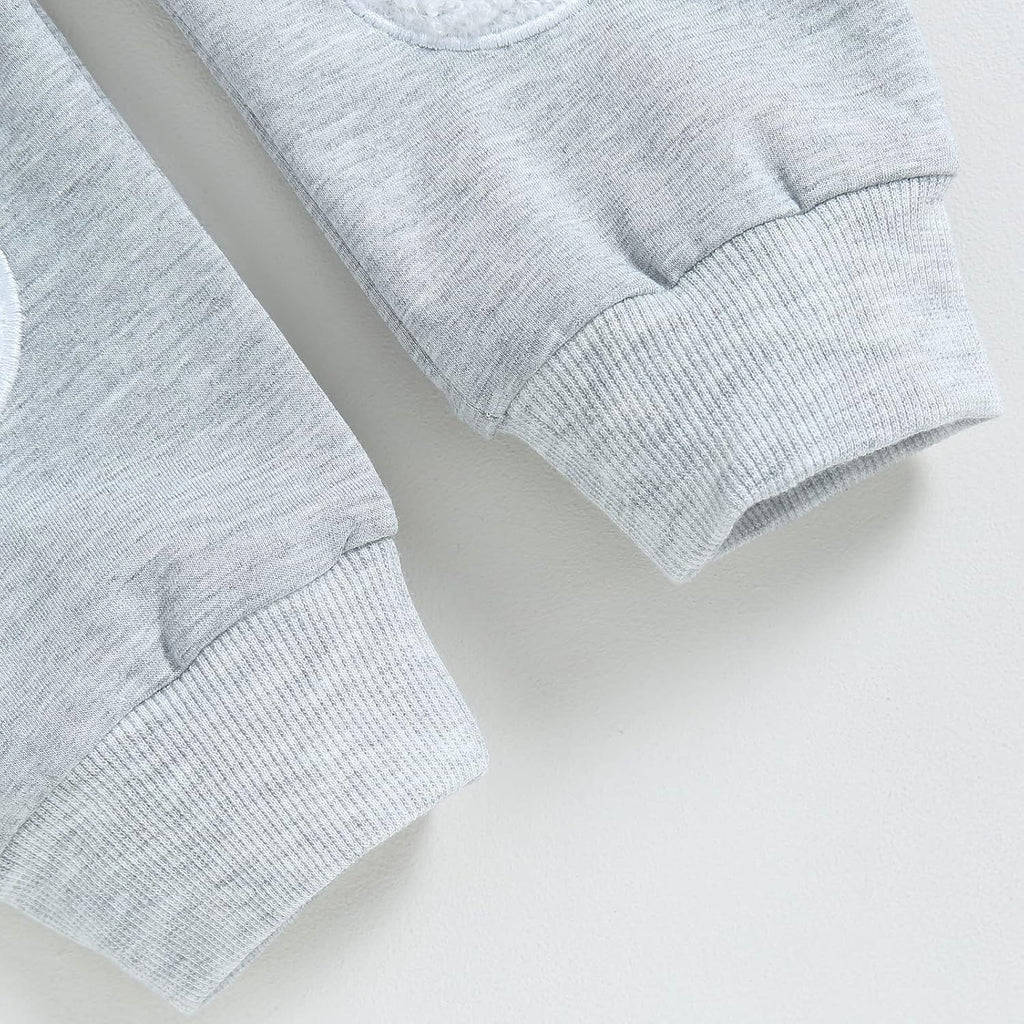 WZTYYDS Toddler Boy Clothes 2T 3T 4T 5T Fall Outfits Baby Pullover & Pants Sets Kids Winter 2Pcs Sweatsuit