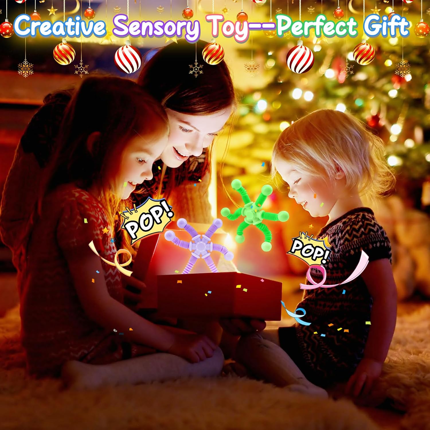 Cevioce Fidget Toys for Kids Adults, 2Pc Fidget Spinner Toys, Sensory Toys for Kids 8 9 10, Toys for Boys Girls, Presents for Men Women Kids Thanksgiving Birthday Christmas Party(A)