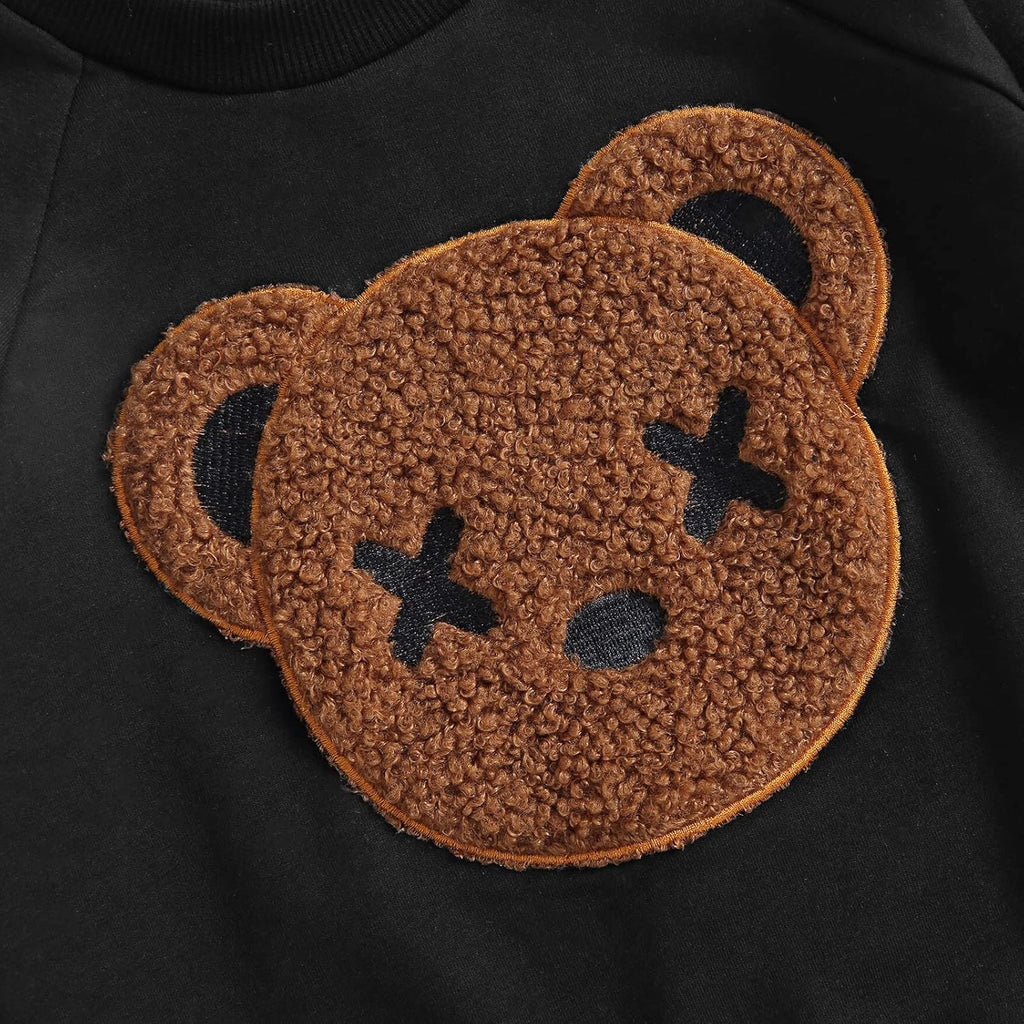 WZTYYDS Toddler Boy Clothes 2T 3T 4T 5T Fall Outfits Baby Pullover & Pants Sets Kids Winter 2Pcs Sweatsuit