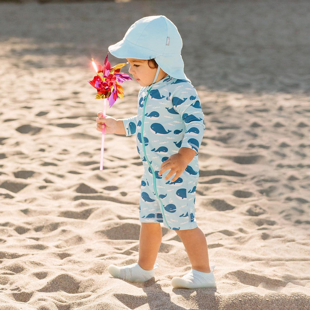 JAN & JUL Sun Soft Baby Cap | Cotton Neck Flap Hat for Littles