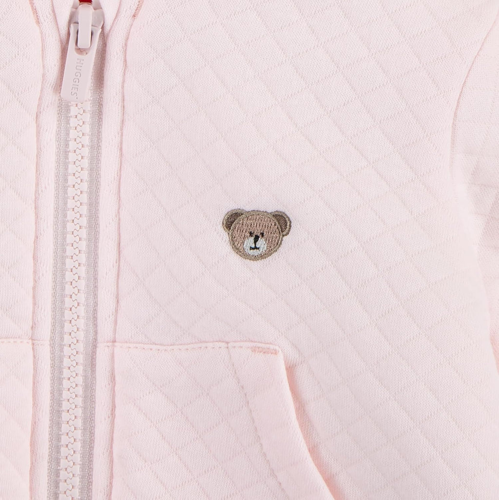 Huggies Baby Fleece Lined Zip Up Hooded Jacket