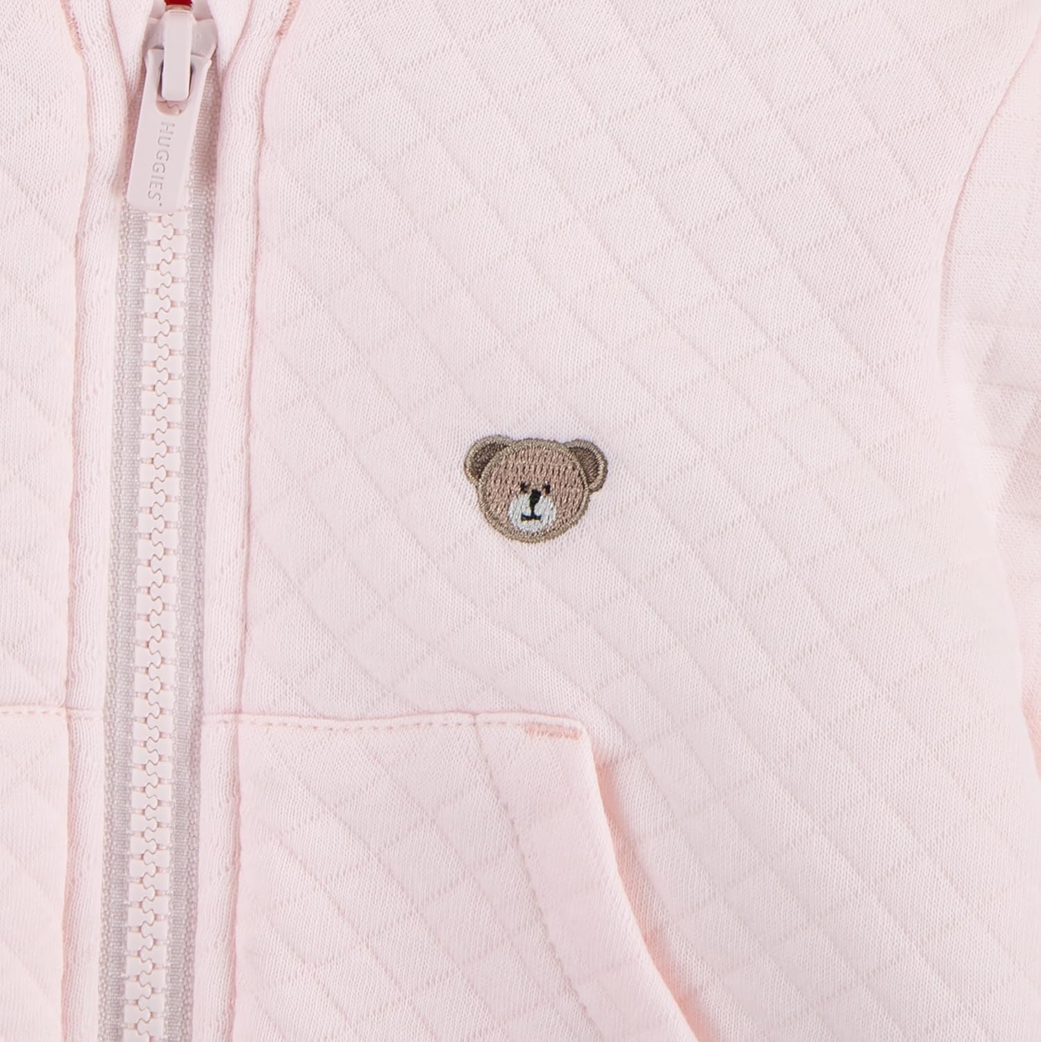 Huggies Baby Fleece Lined Zip Up Hooded Jacket