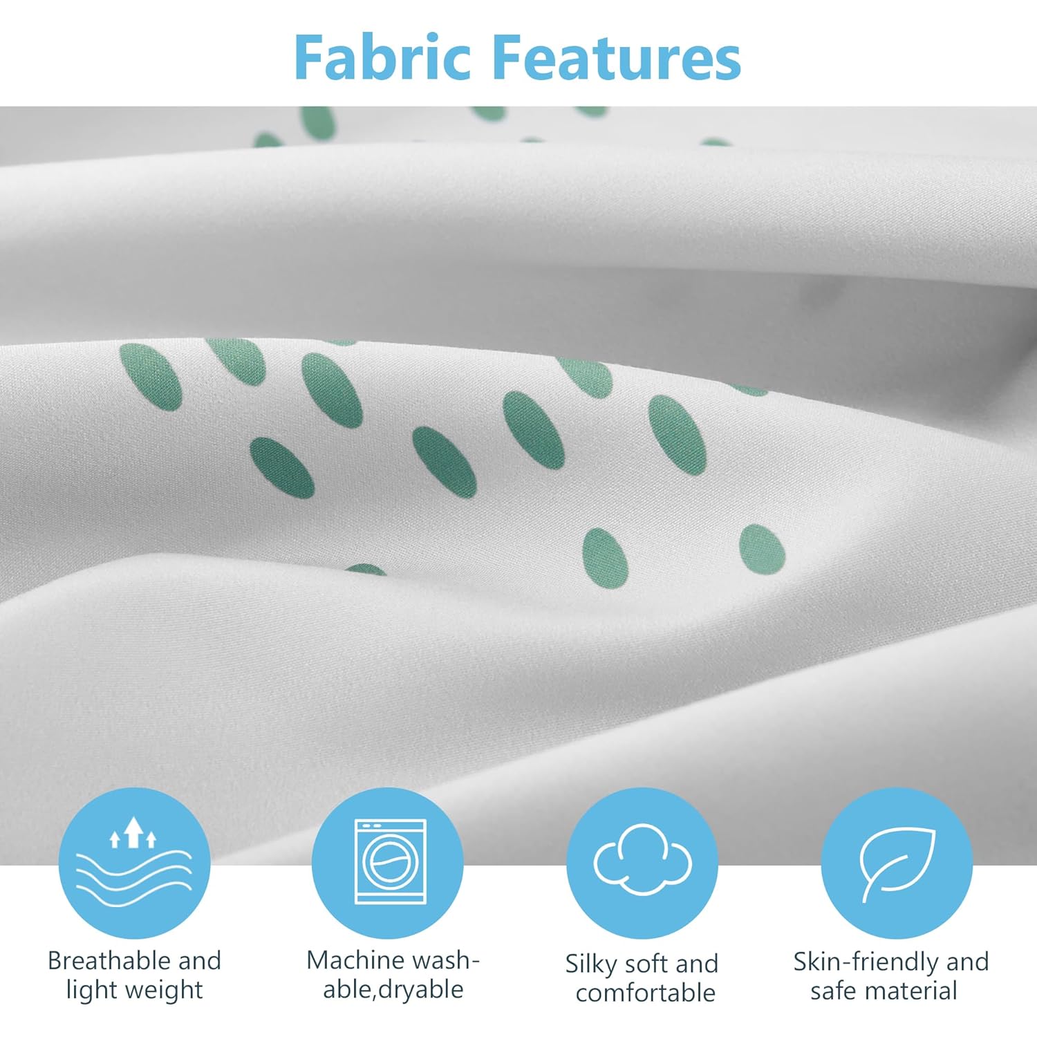 TILLYOU Baby Crib Sheets for Boys Girls, Super Soft Toddler Bed Sheets, 2 Pack Sheets for Standard Crib Mattress 28x52in, Green Giraffes