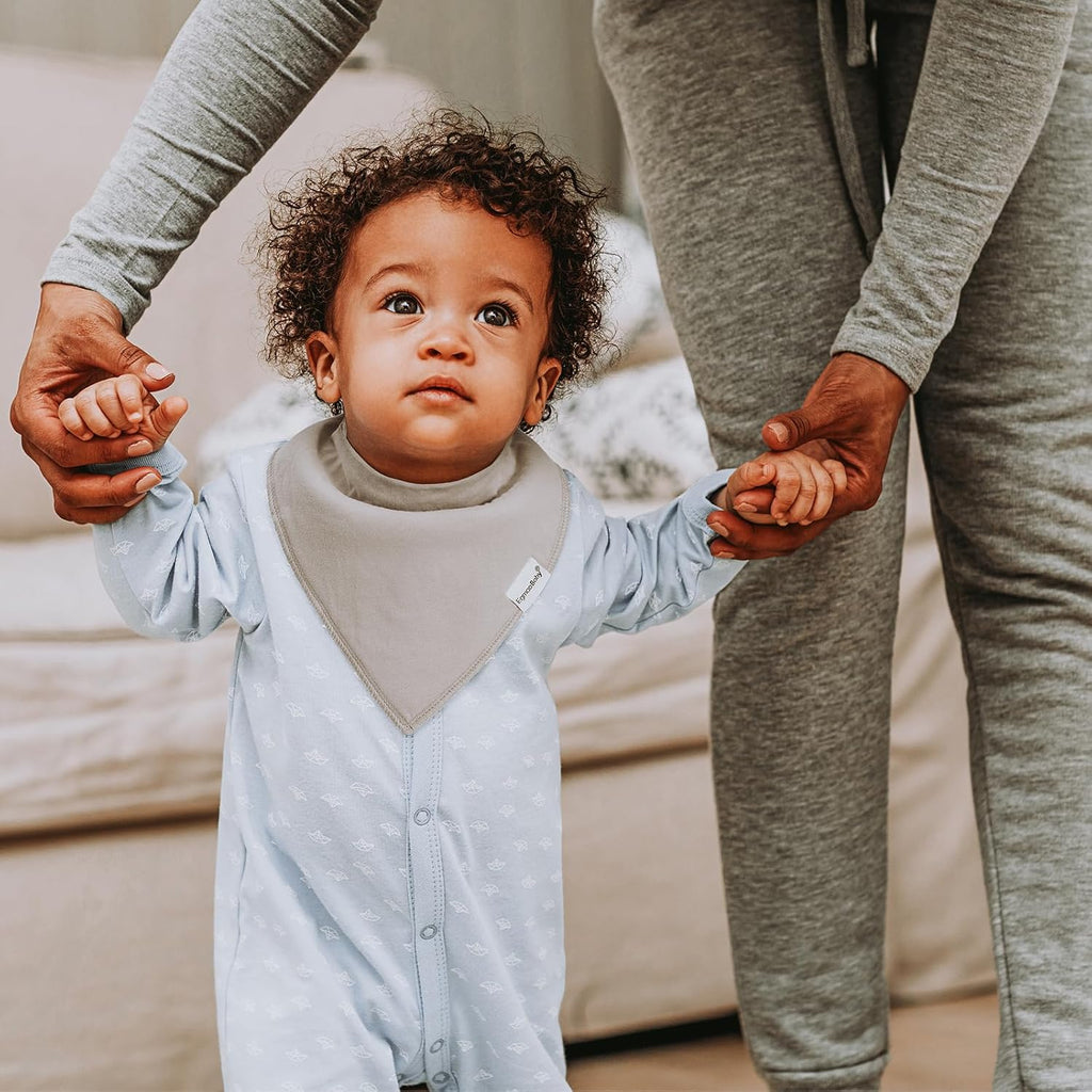 Baby Bandana Drool Bibs for Boys Girls,Super Absorbent Triangle Baby Bibs for Drooling and Teething,100% Cotton Soft for Infant,Newborn 12Pack