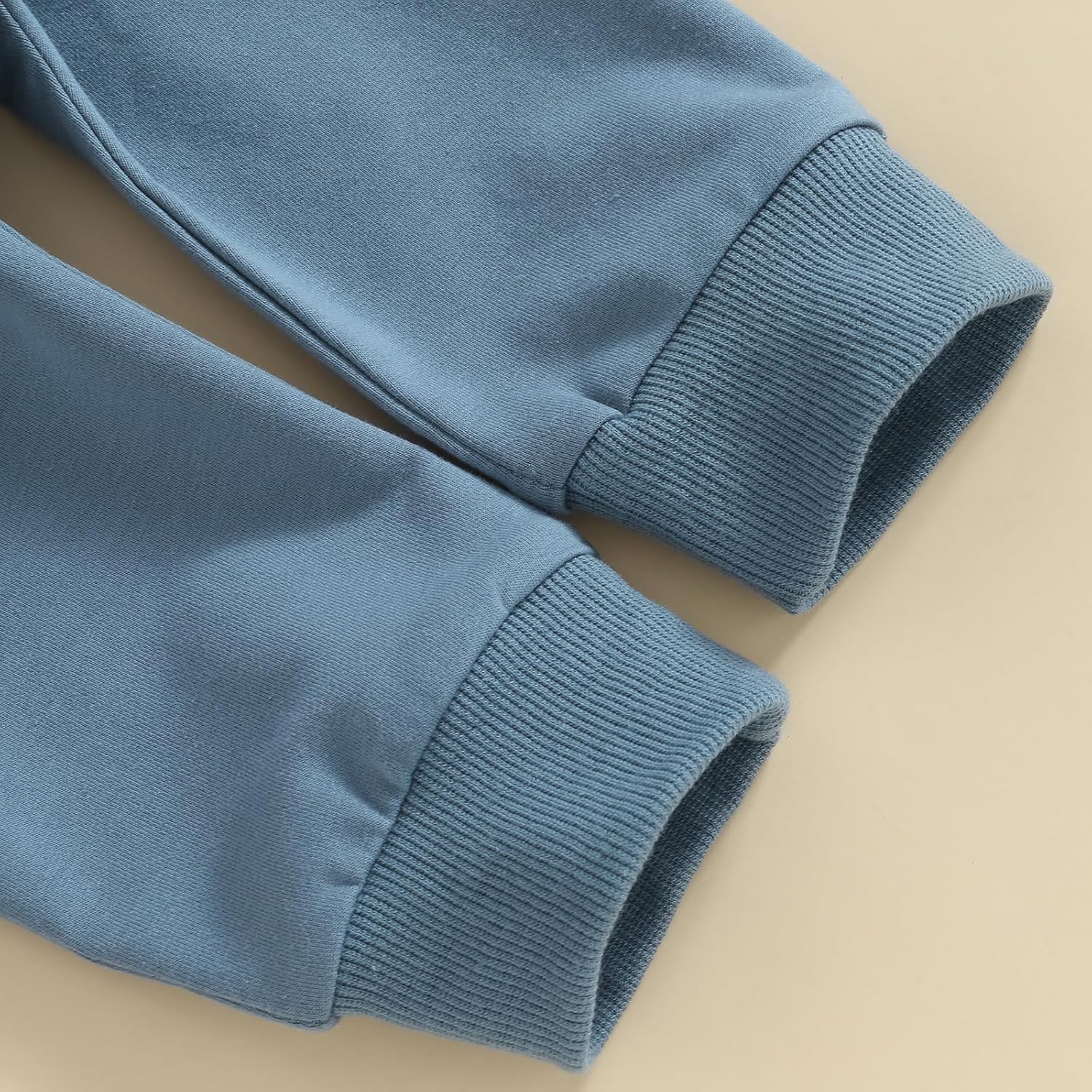 Kupretty Toddler Baby Boy Fall Winter Clothes Color Block Long Sleeve Sweatshirt Pullover Tops + Joggers Pants Outfit Set