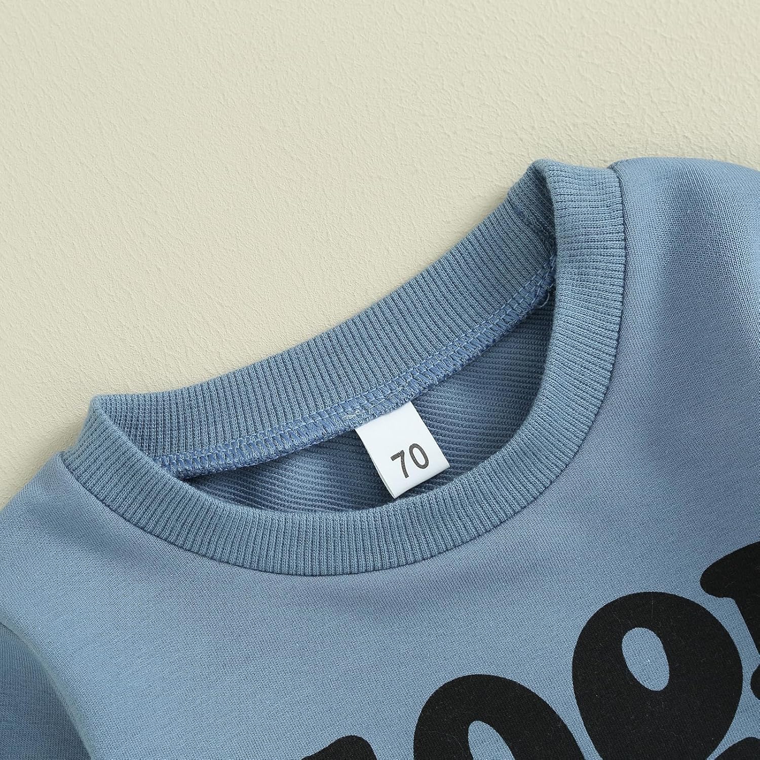 Baby Boy Clothes Fall 6 12 18 24 Months Football Long Sleeve Pullover Tops & Pant Sets Toddler Winter Outfits