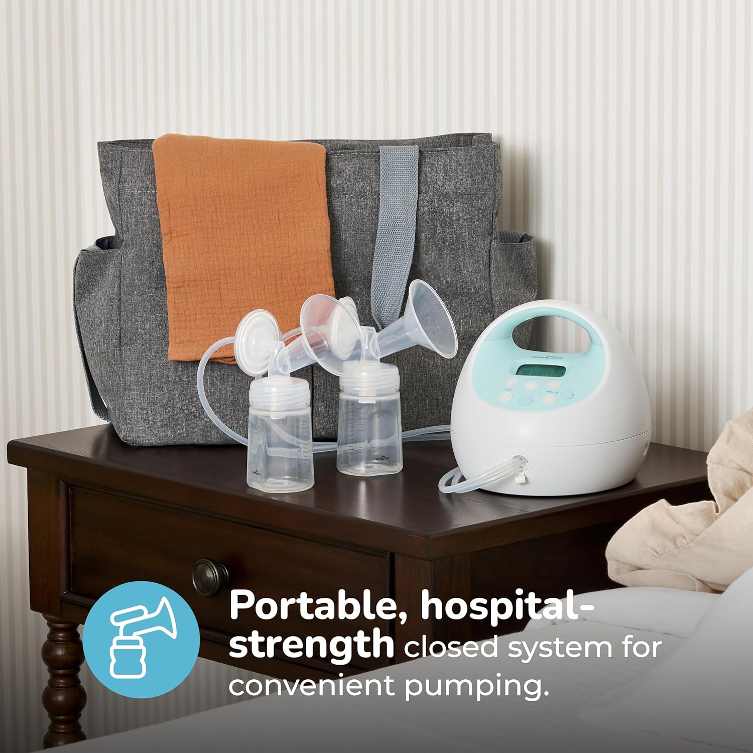 Spectra - S1 Plus Electric Breast Milk Pump for Baby Feeding - Convenient Breast Feeding Support