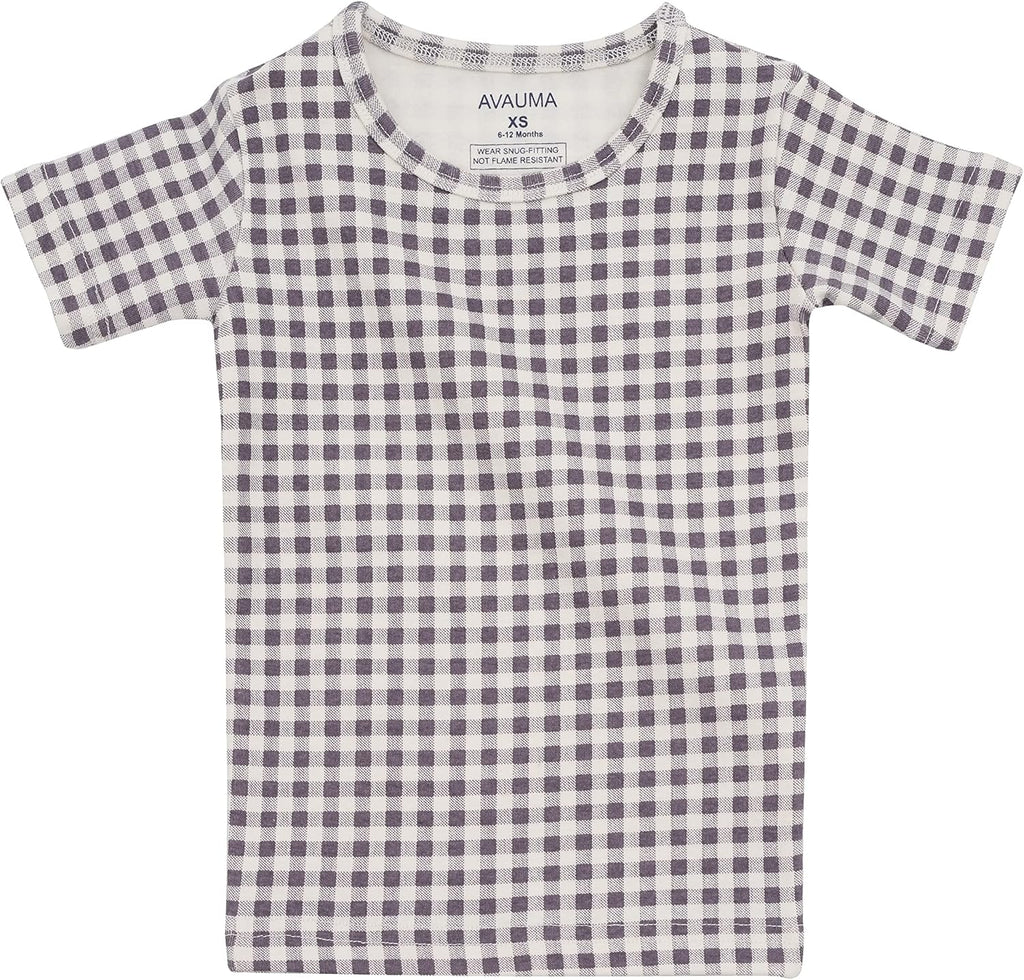 AVAUMA Baby Boys Girls Pajama Set 6M-7T Kids Cute Toddler Snug fit Pattern Design Pjs Cotton Sleepwear