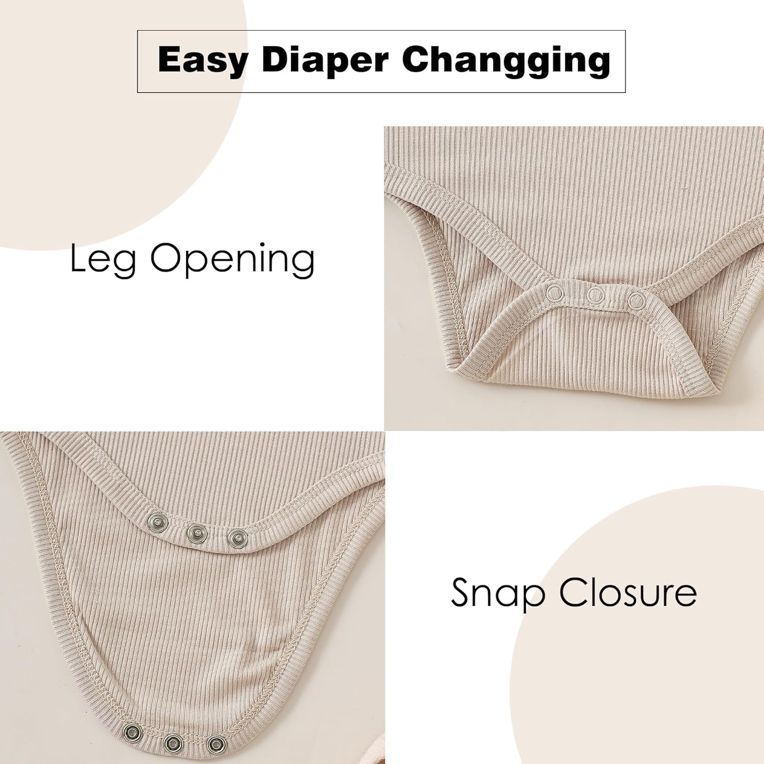 ROMPERINBOX Bamboo Onsies Baby Boy Short Sleeve 3 Pack Baby Bodysuit for Newborn Infant 0-24 Months, Viscose from Bamboo