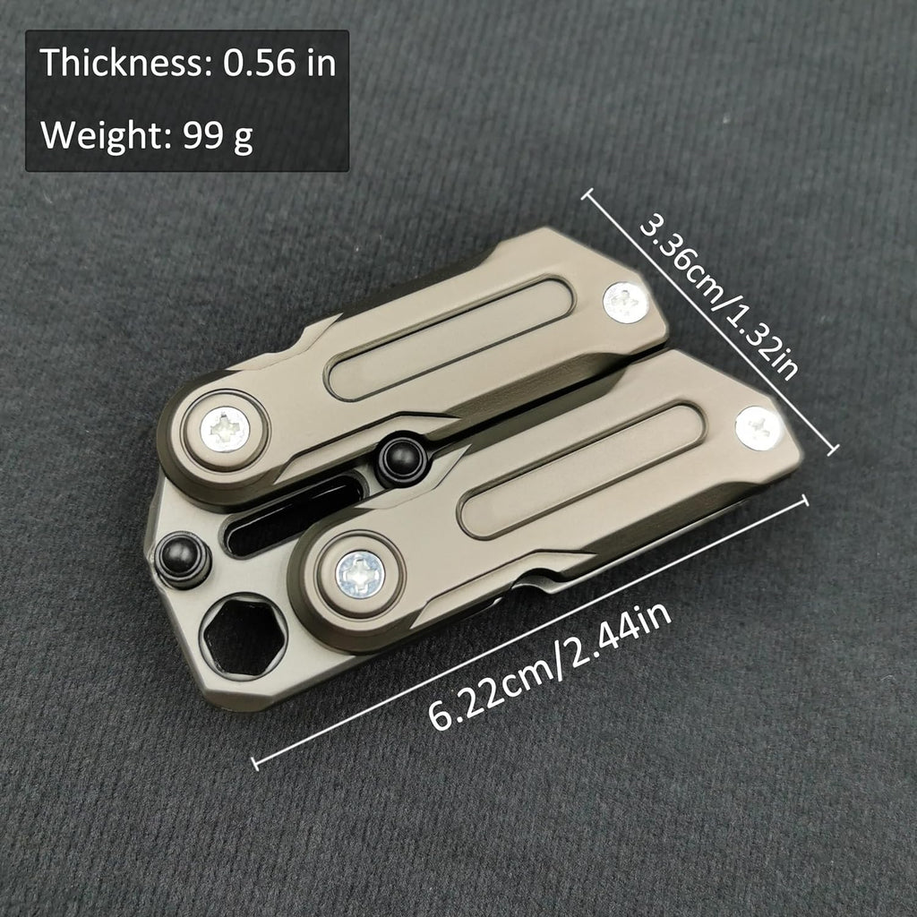 EDC Fidget Sliders Fidget Toys Stress Relief for Adults Magnetic Metal Multifunctional crowbar Fidget Slider Spinner