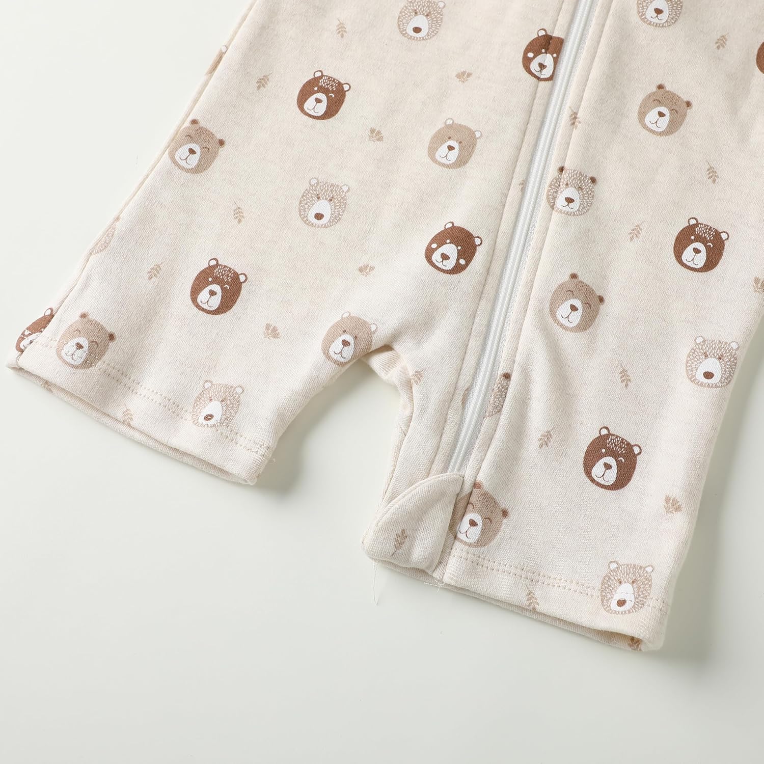 Owlivia Baby Short Sleeve Summer Romper Set, 2 Pack Tank Jumpsuit for Girls and Boys, Cartoon One Piece Coverall Outfit