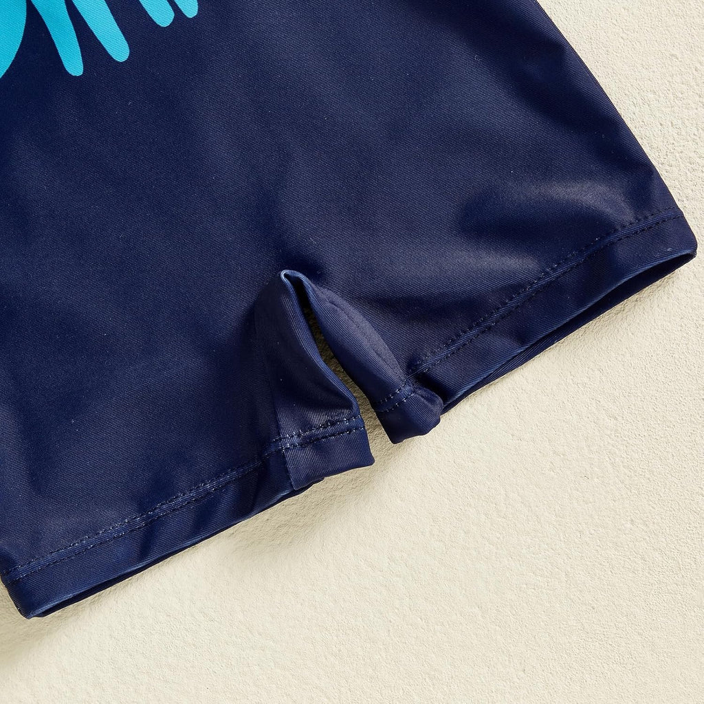 Hnyenmcko Baby/Toddler Boy Rash Guard Swimsuit Long Sleeve One Piece Zipper Swimwear Sunsuit Infant Bathing Suit Beachwear