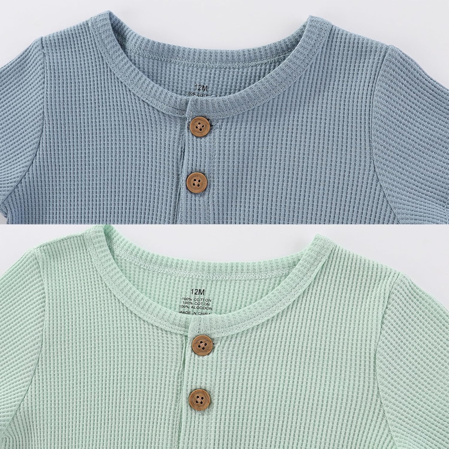 Baby Bodysuits Solid Romper One-Piece Newborn Clothes 2 Pack Baby Shower Gifts