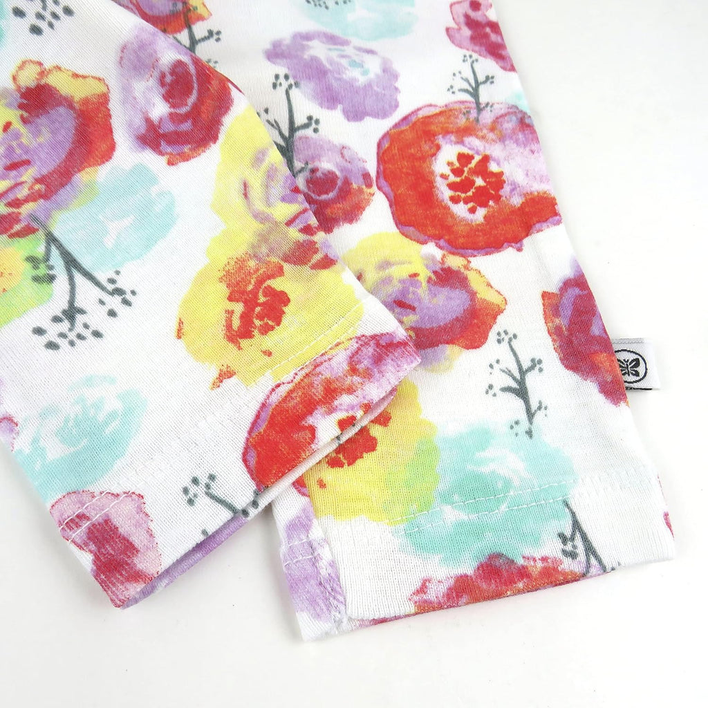 HonestBaby Multipack Harem Pants Roomy Fit Pull on Bottoms 100% Organic Cotton for Infant Baby Boys, Girls, Unisex