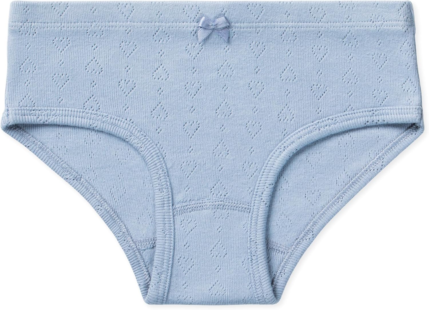 Lucky & Me Erica Girls Bikini 100% Organic Cotton Children's Underwear 6 Pack