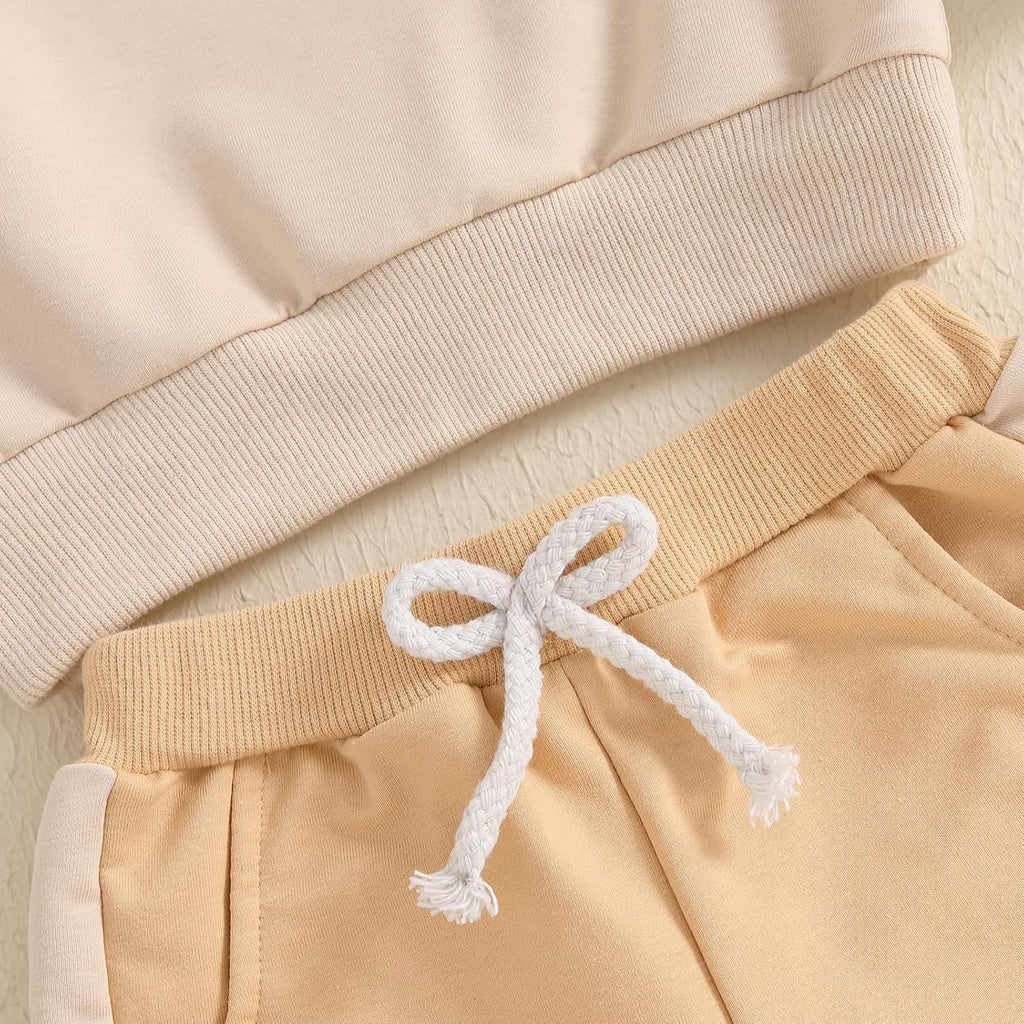 WZTYYDS Toddler Boy Clothes 2T 3T 4T 5T Fall Outfits Baby Pullover & Pants Sets Kids Winter 2Pcs Sweatsuit