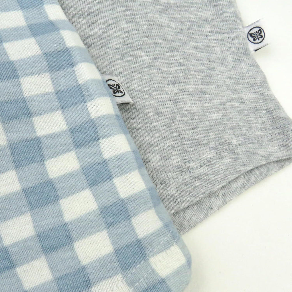 HonestBaby Short Sleeve and Tank Romper 100% Organic Cotton for Infant Baby and Toddler Boys