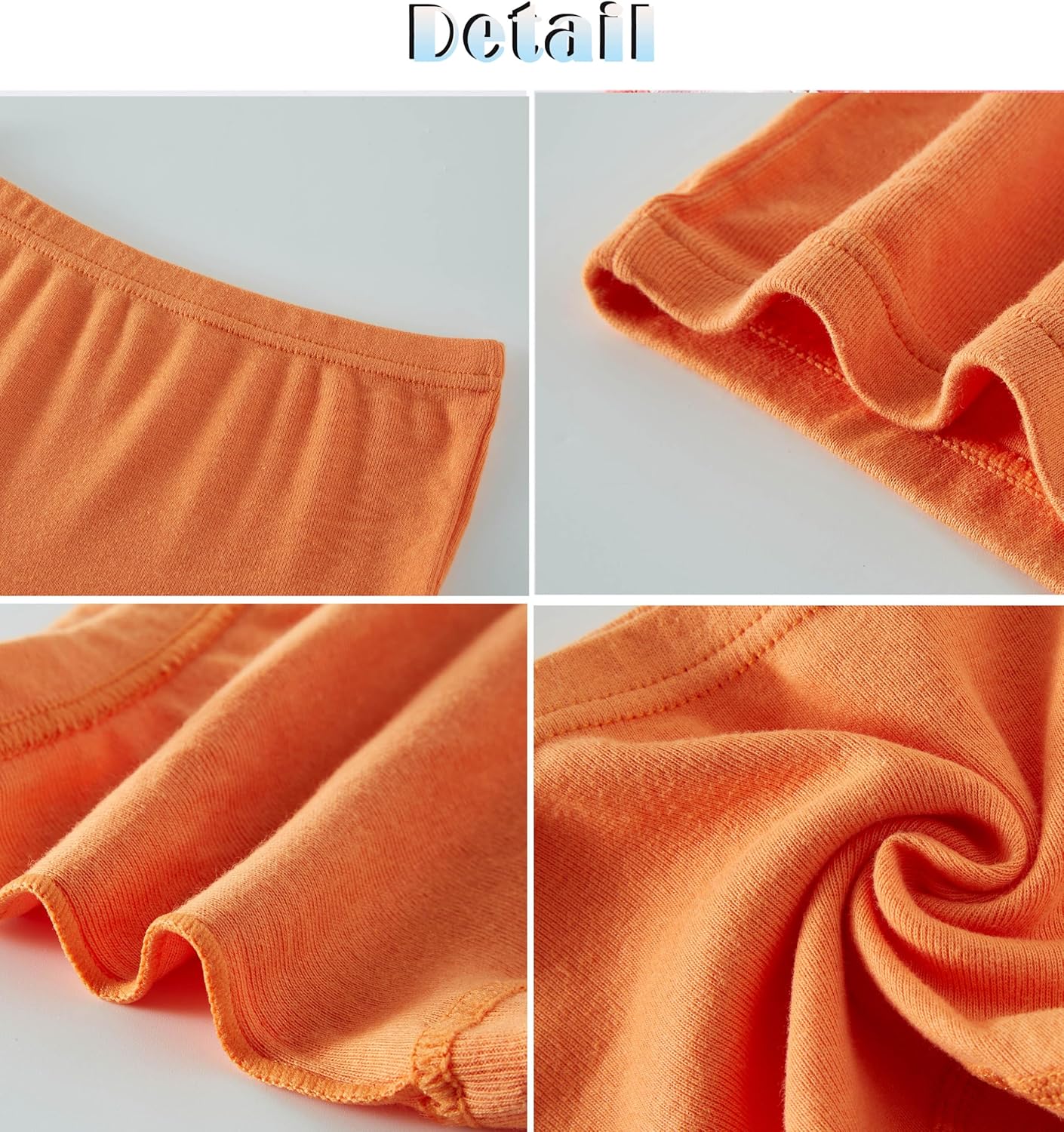 Sladatona Soft Girls Boyshort Panties Cotton Briefs Kids Underwear